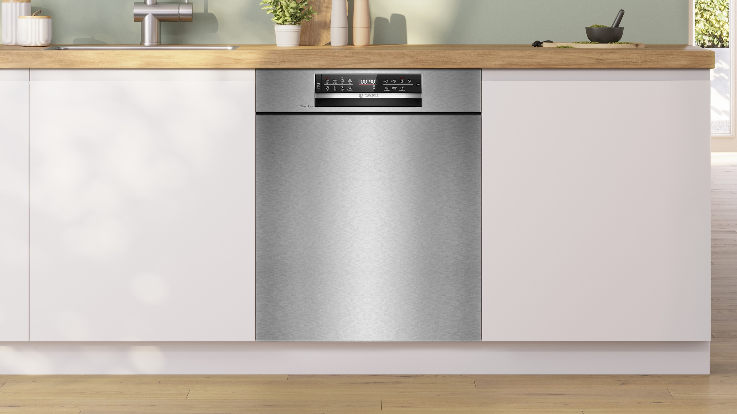 BOSCH Unterbaugeschirrspüler Serie 6 »SMU6ECS12E«, 14 Maßgedecke