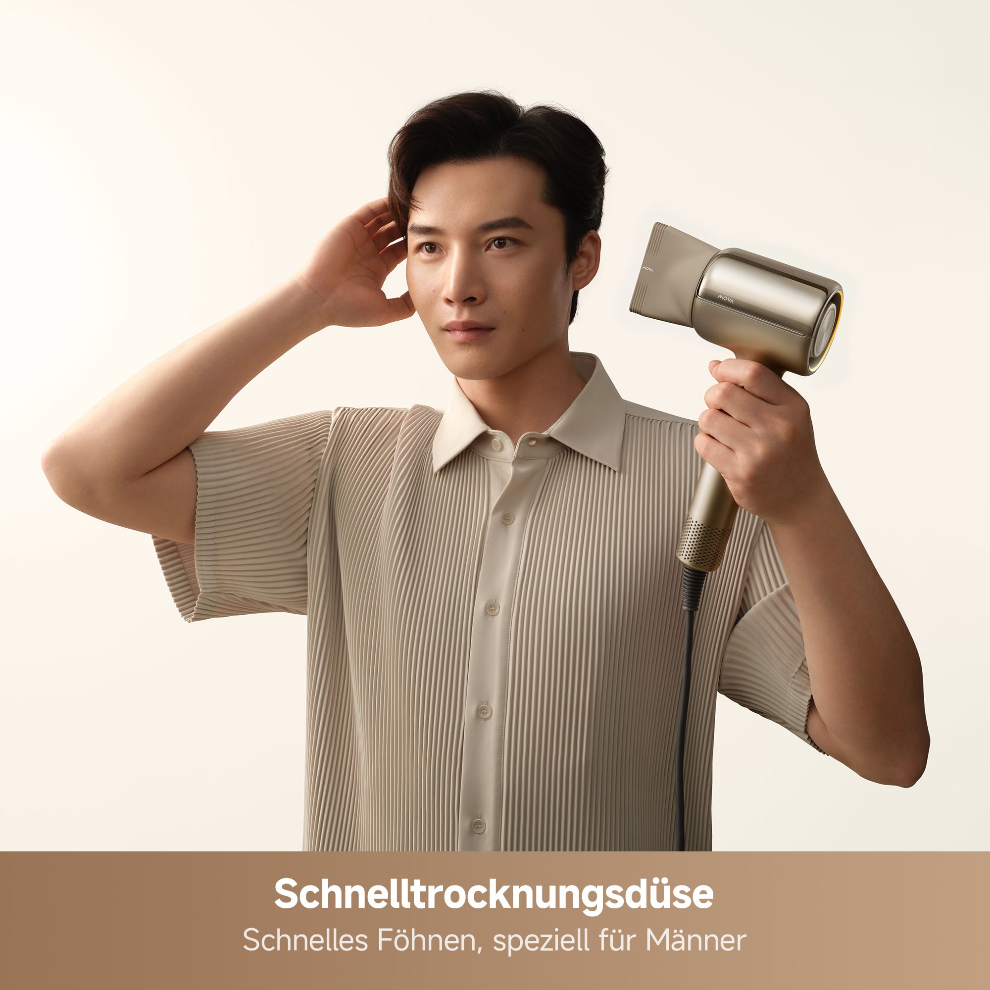 Mova Haartrockner »Shine 20« 1.800 W 3 Aufsätze