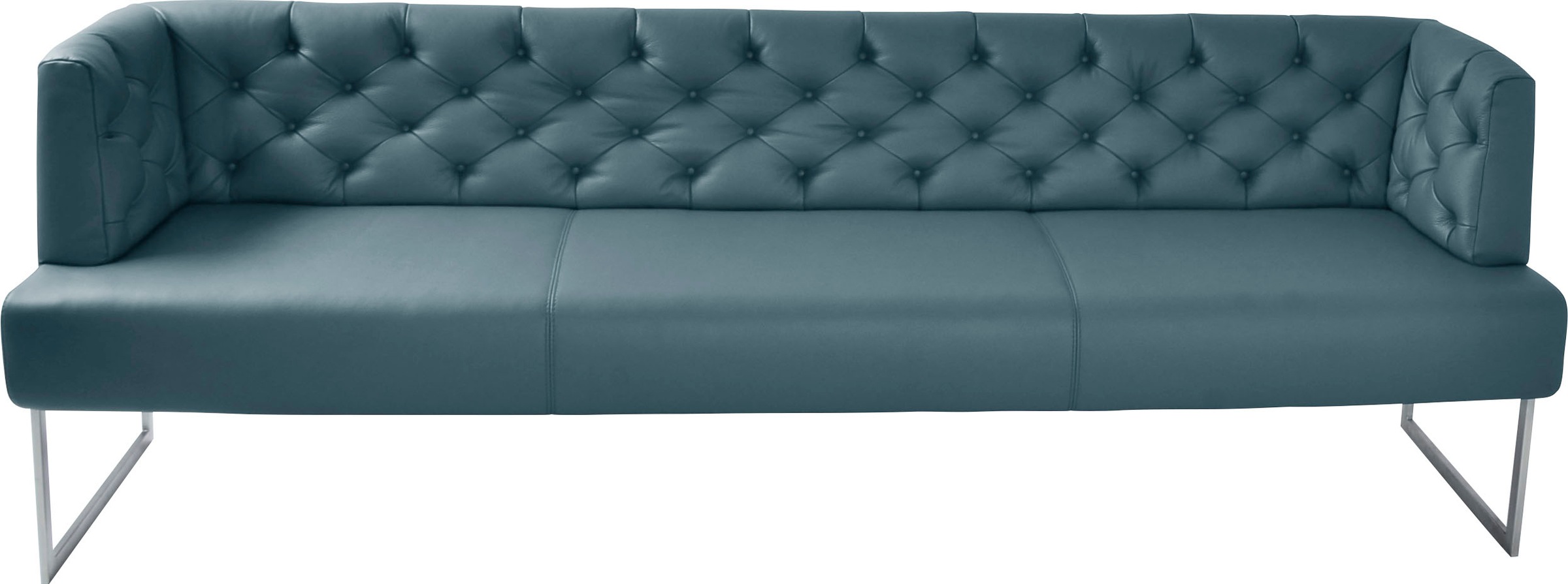 K+W Komfort & Wohnen Polsterbank "Creso" im modernen Chesterfield-Look, Füß günstig online kaufen