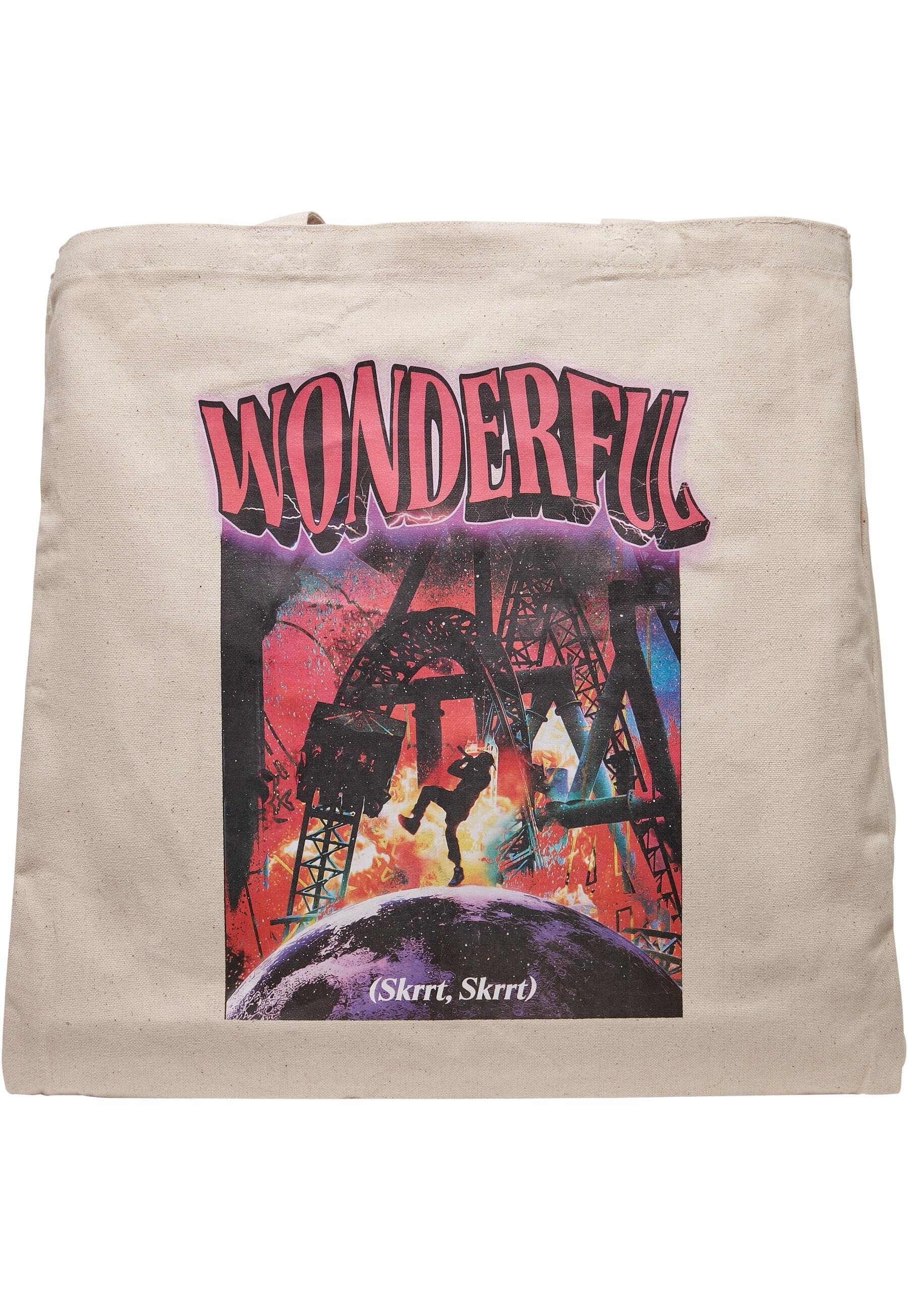MisterTee Umhängetasche »MisterTee Unisex Wonderful Oversize Canvas Tote Bag«