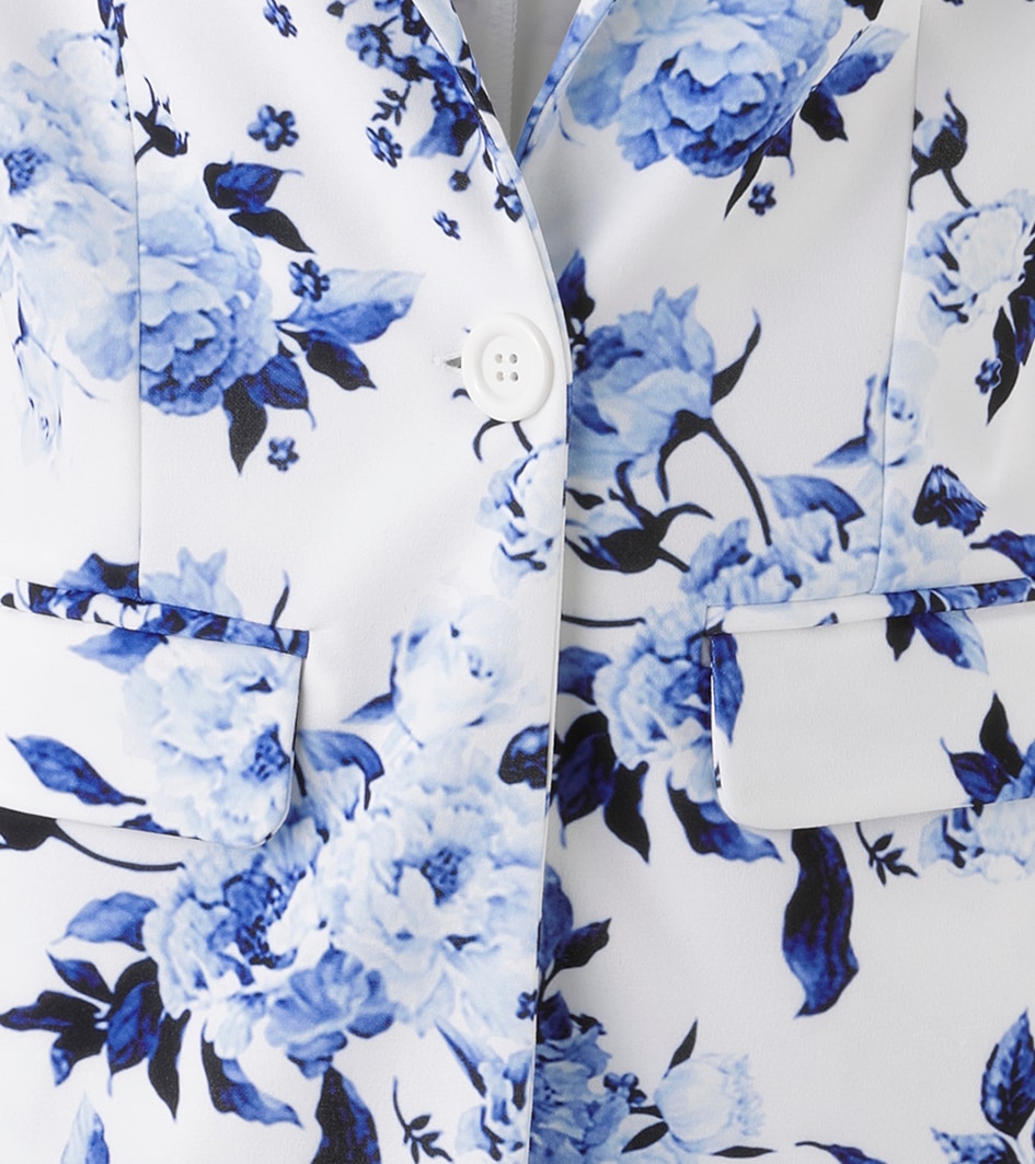 Aniston SELECTED Jerseyblazer mit floralem, romantischen Blumendruck - NEUE KOLLEKTION