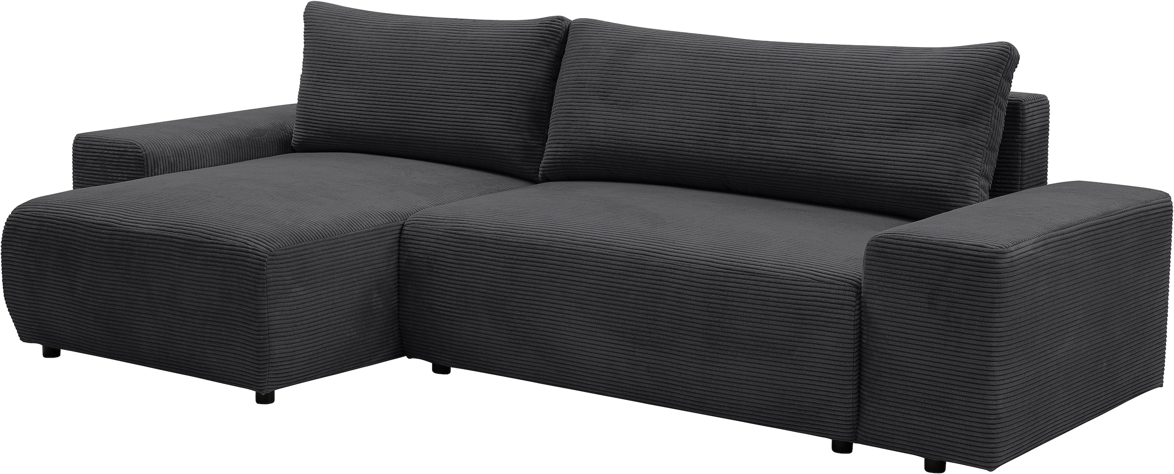 WERK2 Ecksofa »Amsterdam, zeitlos und elegant, Breite 300cm, L-Form« Design Ecksofa mit hohem Komfort, Schlaffunktion & Bettkasten