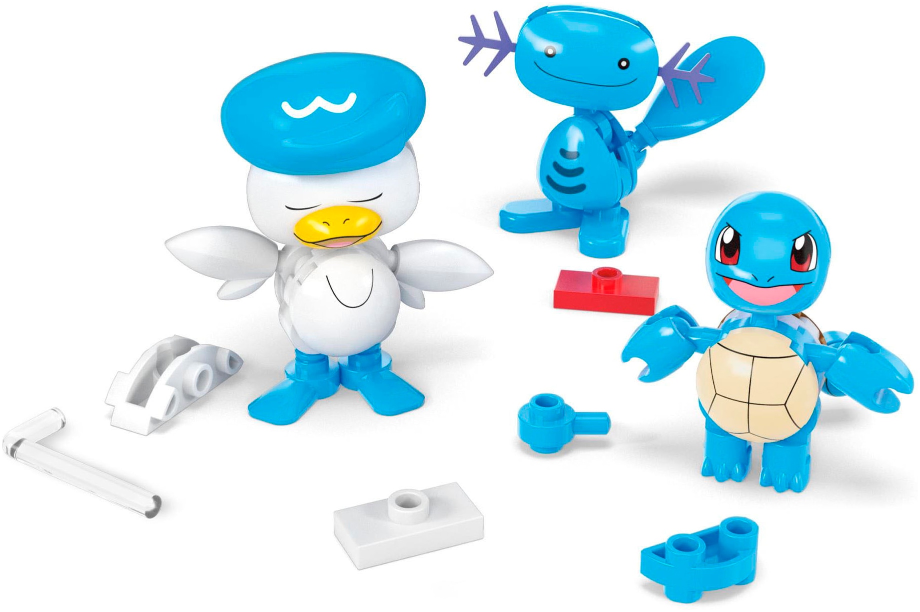 MEGA Konstruktions-Spielset »Pokémon 4 Wasser-Typ Pokémon«