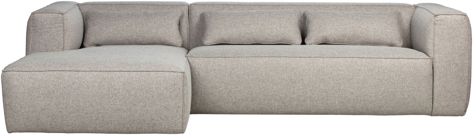 Ecksofa »Bean Links Incl. Kissens Light Grey«