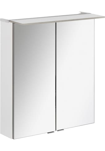 FACKELMANN Spiegelschrank »PE 60 - weiß«, Badmöbel Breite 60 cm, 2 Türen kaufen