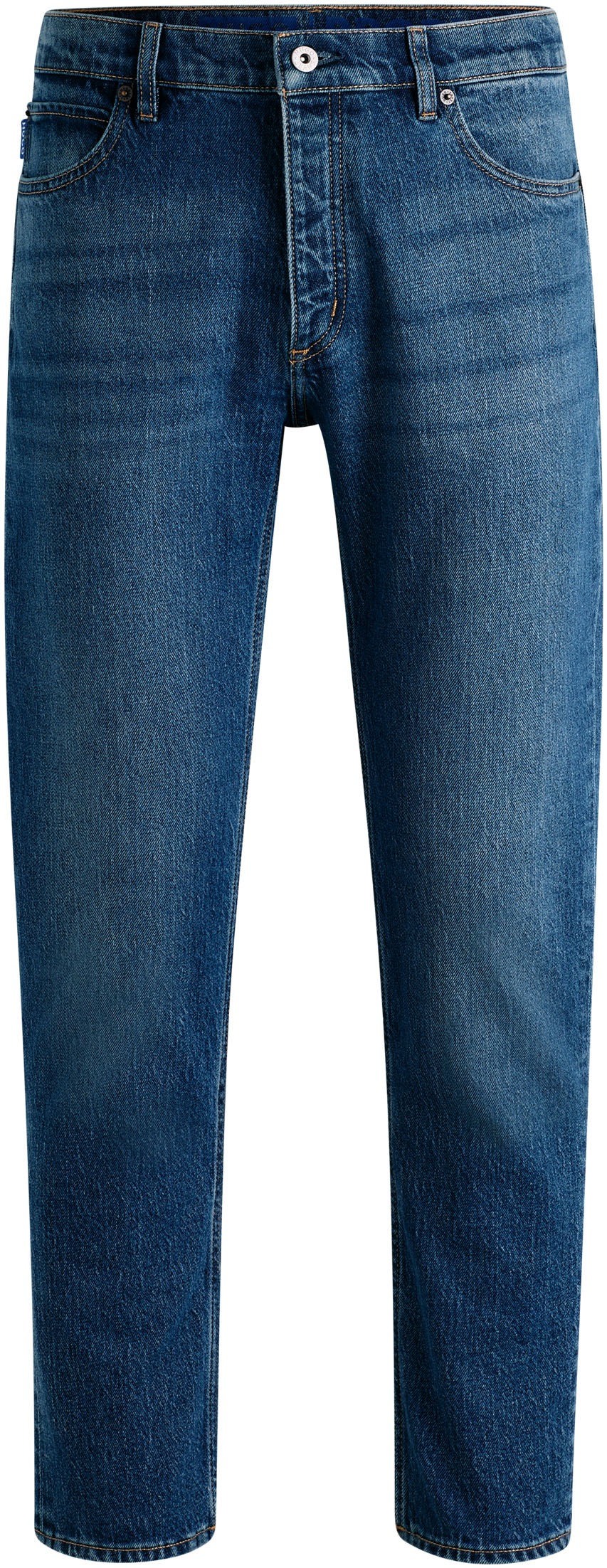 HUGO Blue Tapered-fit-Jeans »Brody«, mit Stone-washed-Finish