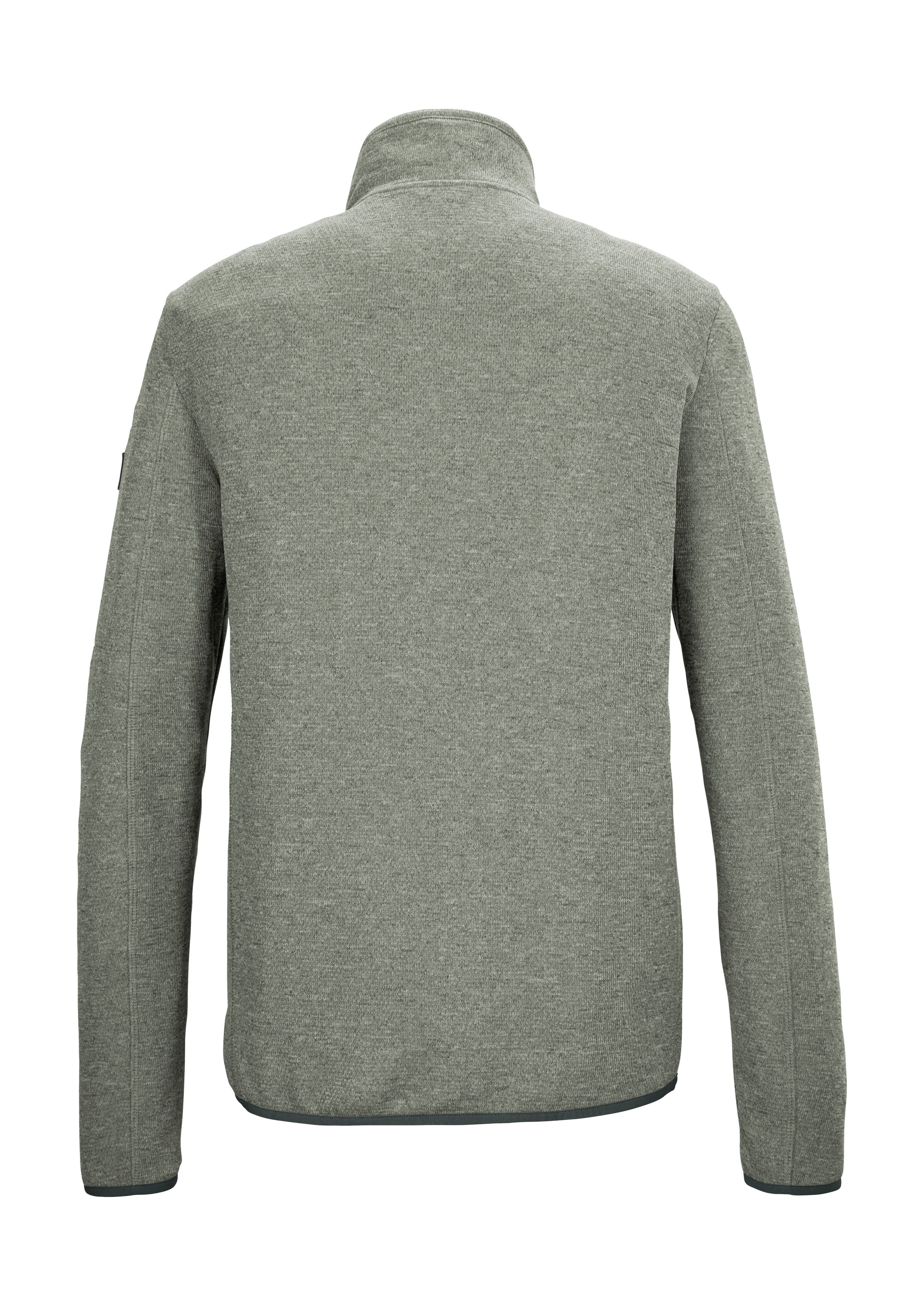 Killtec Strickjacke »KOS 91 MN FLX JCKT«, Melange-Optik, Kinnschutz, verschließbare Taschen, Stretchkomfort