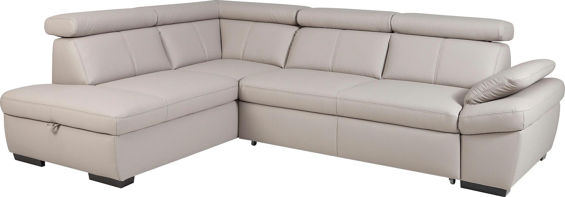 exxpo - sofa fashion Ecksofa »Salerno, Funktionssofa, hoher Sitzkomfort, Br günstig online kaufen
