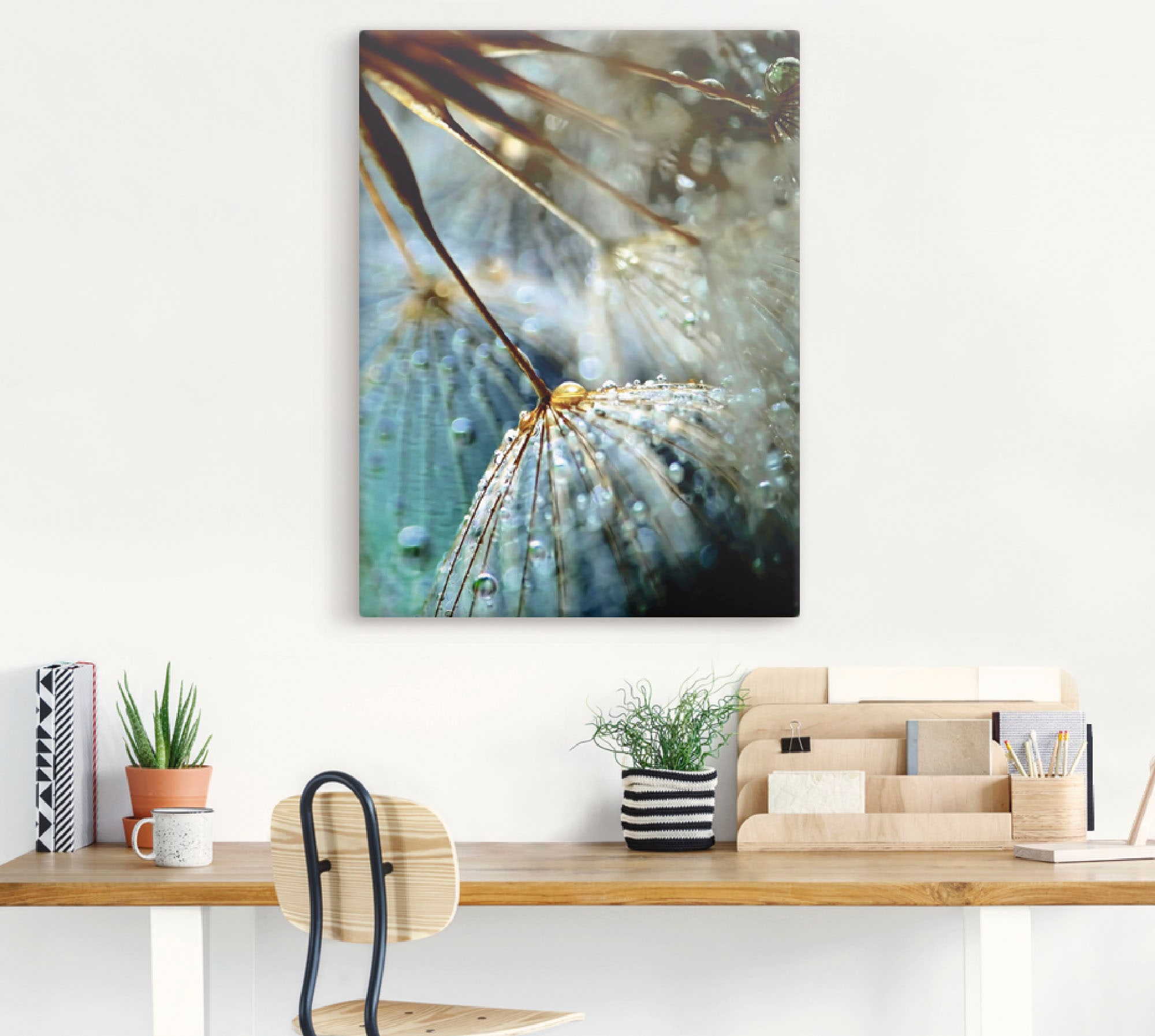 Artland Wandbild »Pusteblume Mystische Schönheit«, Blumen, (1 St.), als Alubild, Outdoorbild, Leinwandbild, Poster, Wandaufkleber
