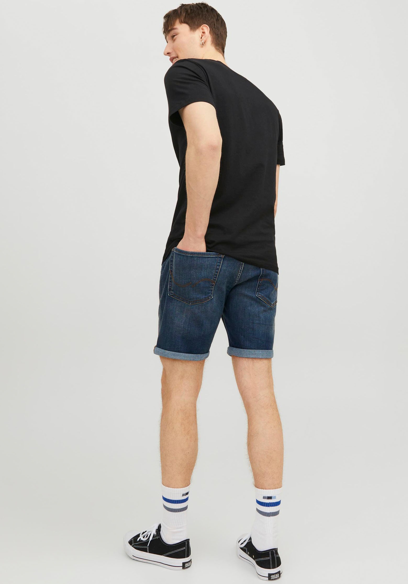 3. Bild von Jack & Jones Jeansshorts »JJIRICK JJORIGINAL SHORTS«