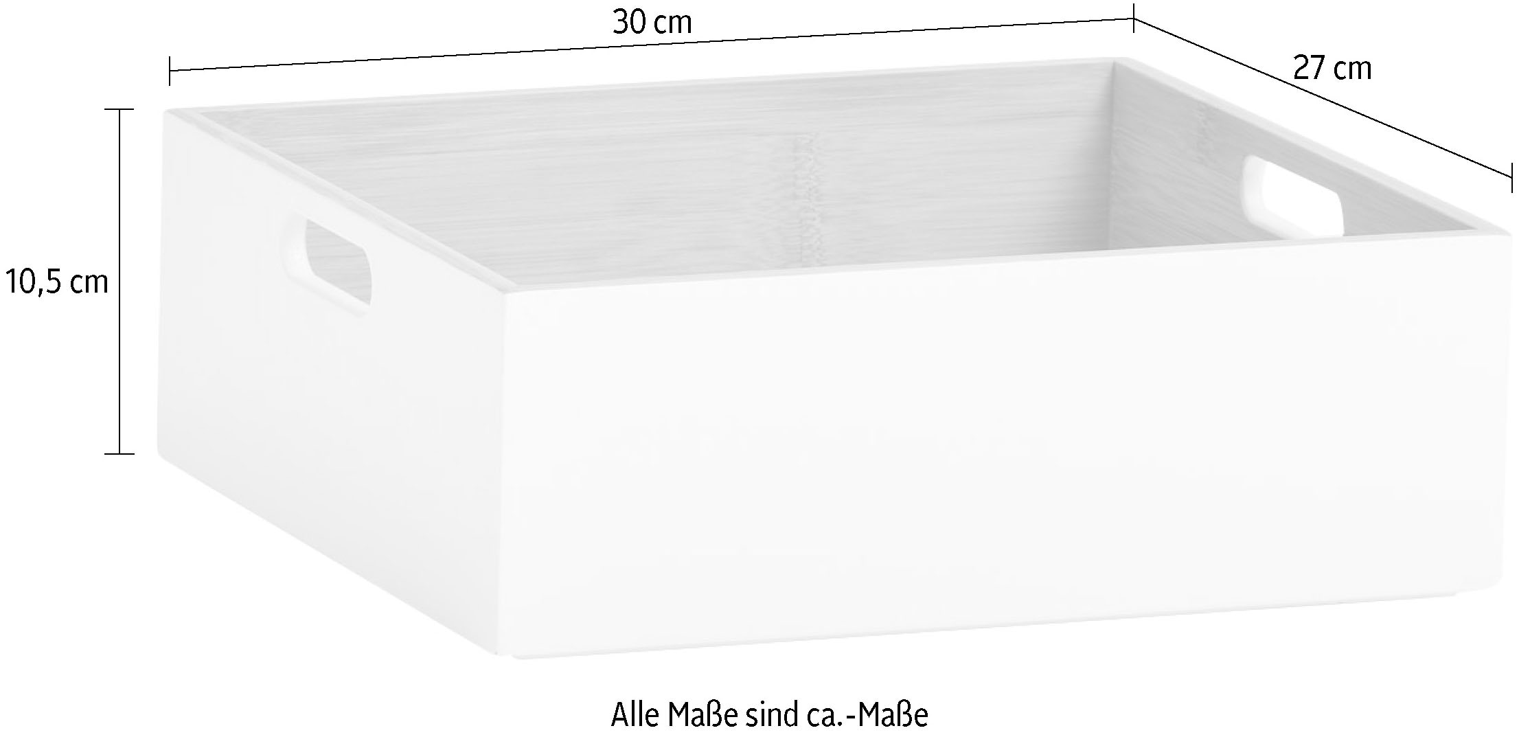 Zeller Present Aufbewahrungsbox, besonders nachhaltig