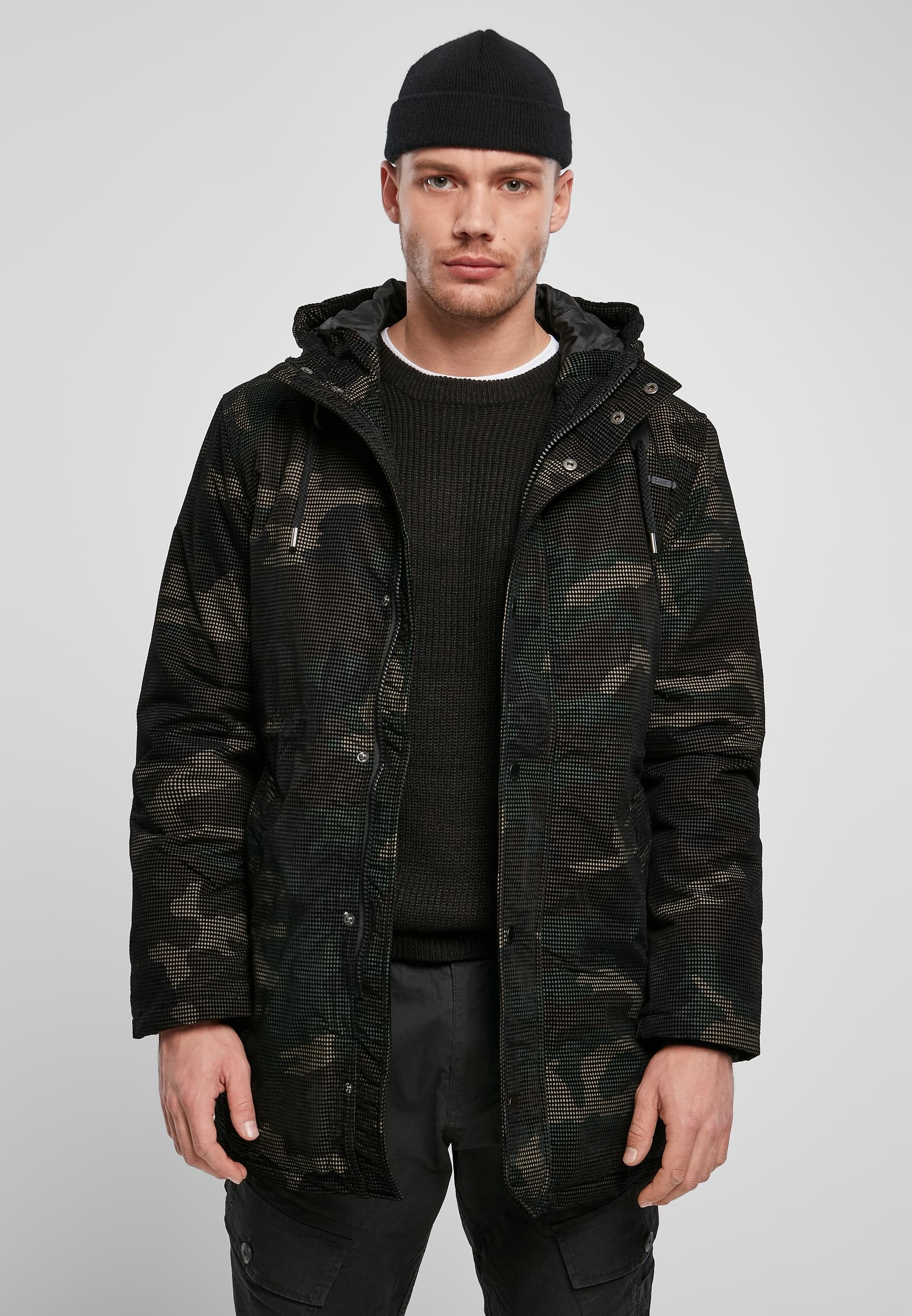 Brandit Wintermantel »Brandit Herren Grid-Camo Parka«