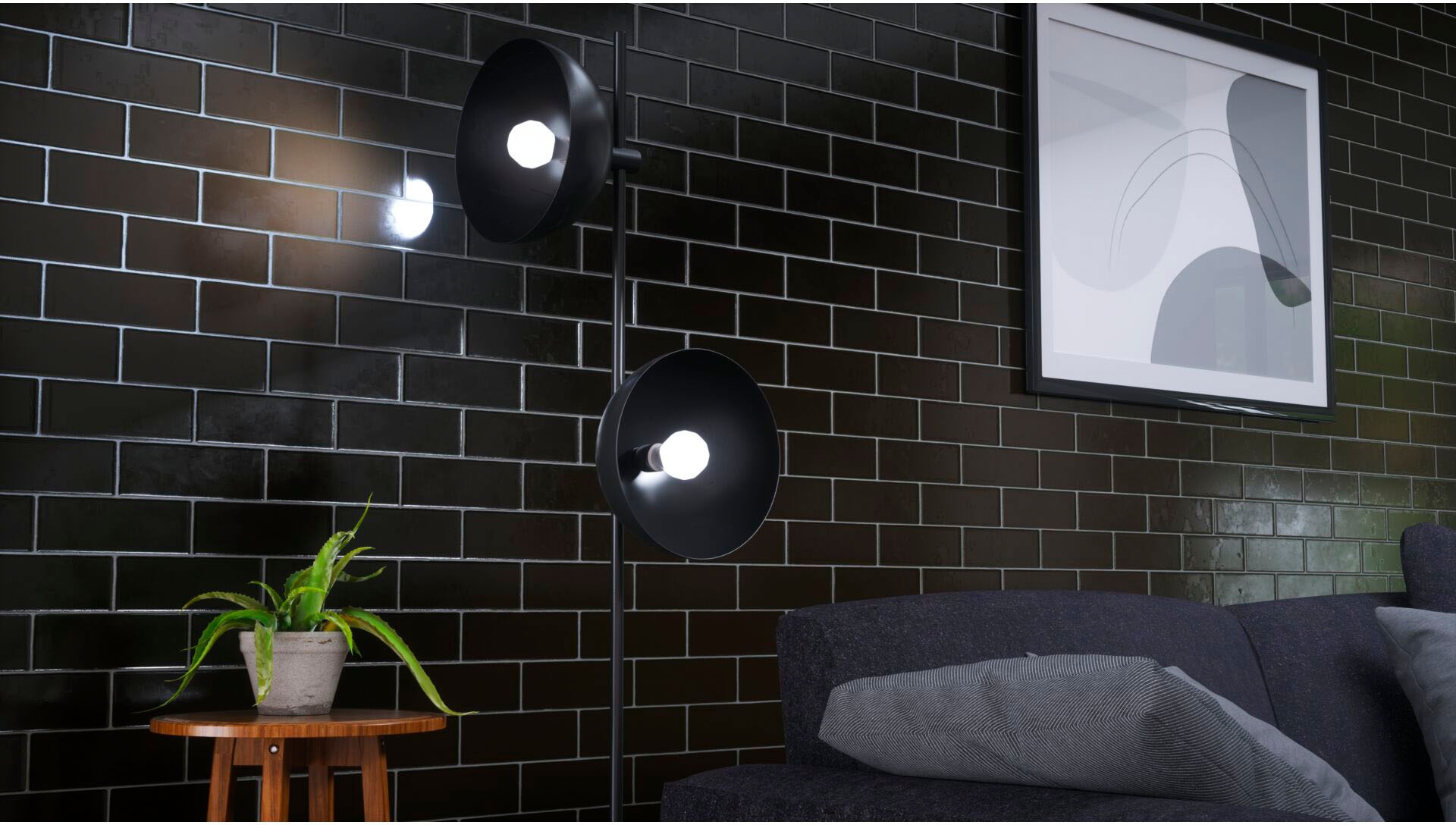 nanoleaf LED-Leuchtmittel, E27, 3 St., Farbwechsler, Smarte Technologie und elegante Beleuchtung