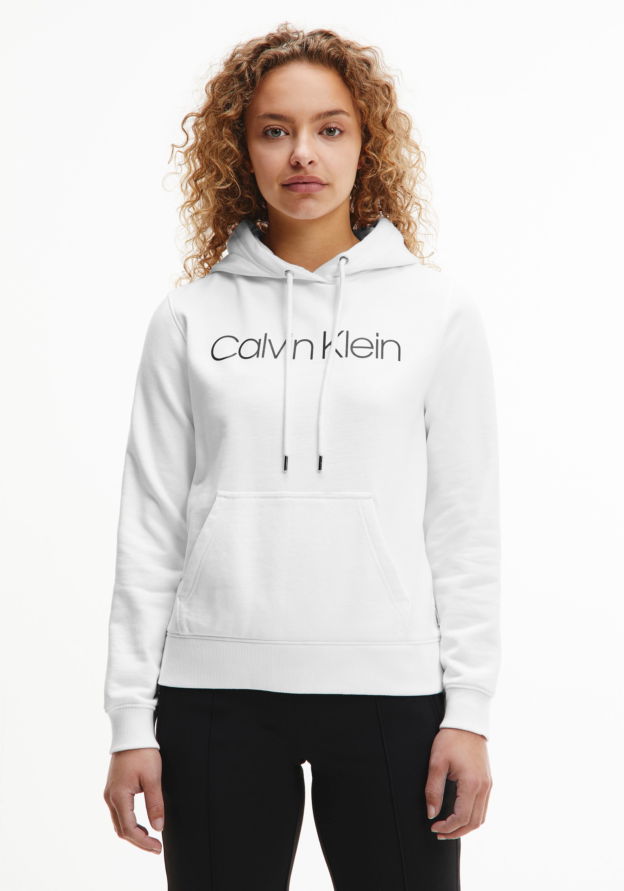 Calvin großem »LS Logo-Schriftzug (1 mit Klein Calvin Kapuzensweatshirt bestellen online HOODIE«, CORE Klein tlg.), LOGO