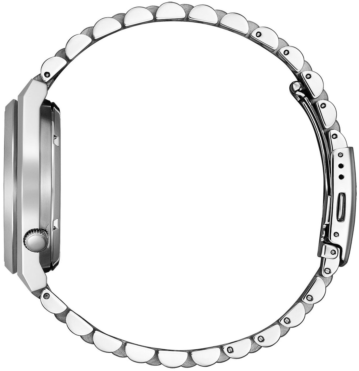 Citizen Automatikuhr »Tsuyosa«, Armbanduhr, Damenuhr, Herrenuhr, Edelstahlarmband, Saphirglas, Datum
