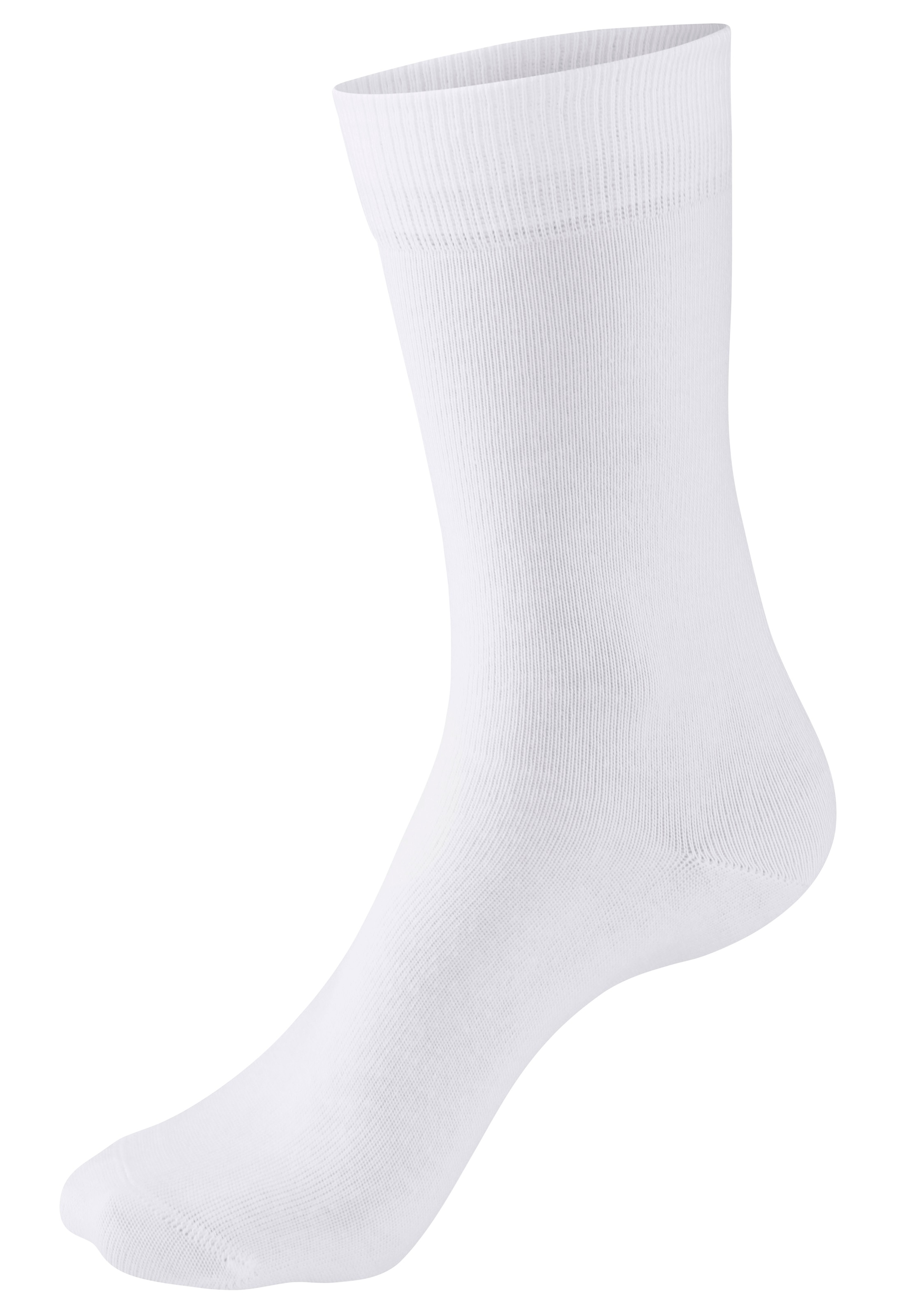 H.I.S Freizeitsocken Packung, 10 Stk. tlg. mit weichen Rippbündchen