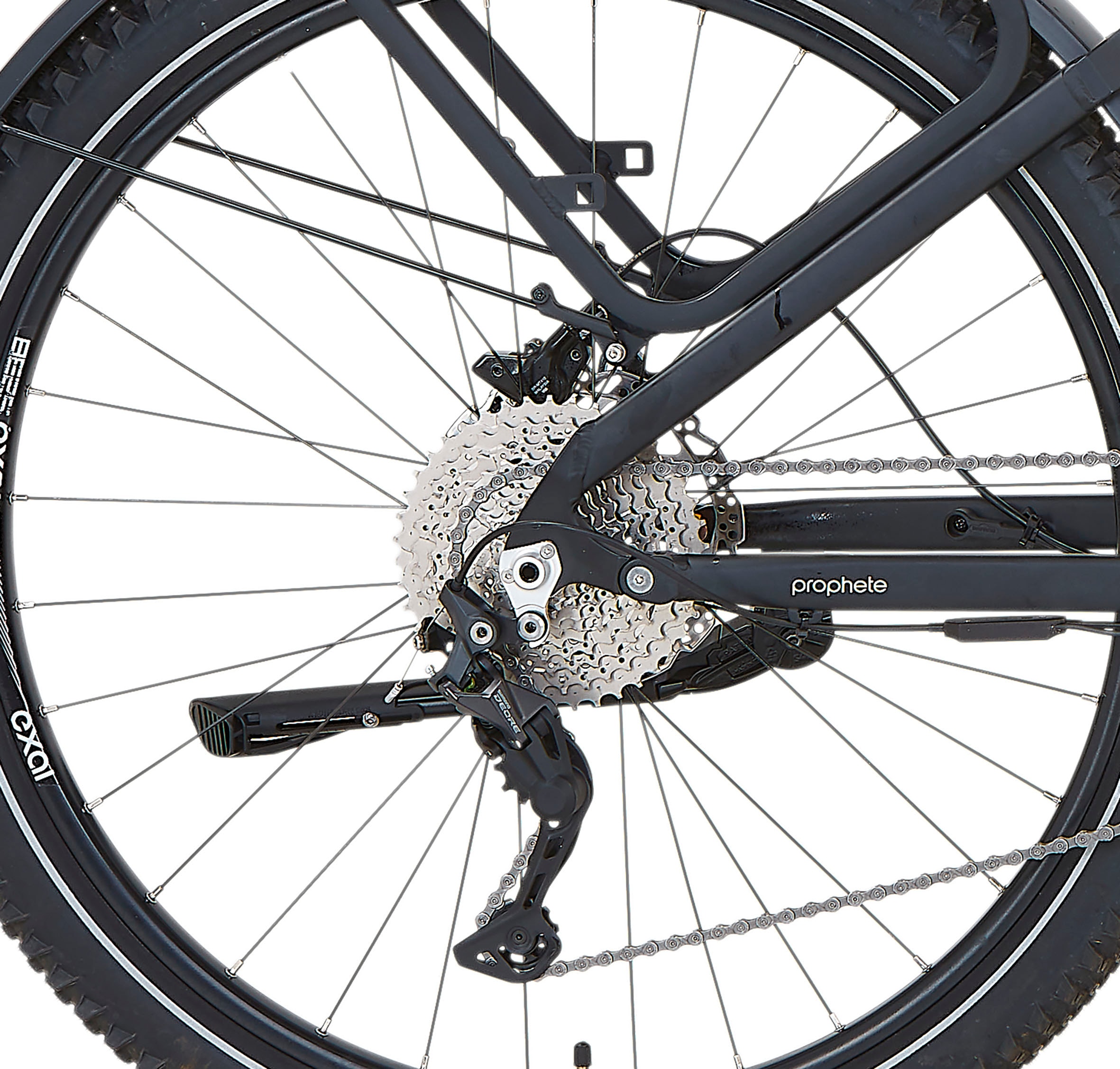 Prophete E-Bike »Stack 5.8«, 10 Gang, Shimano, Deore, Mittelmotor 250 W