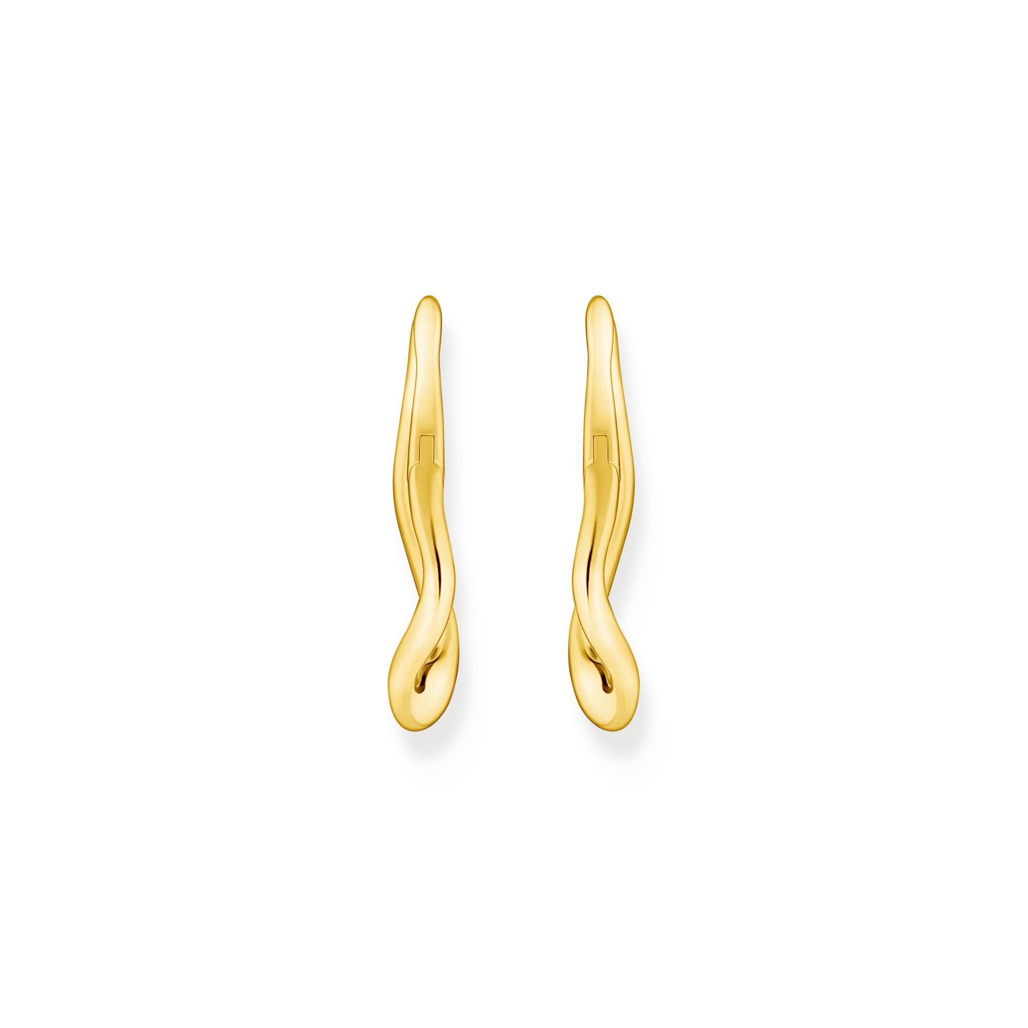 THOMAS SABO Paar Creolen »Natural Beauty Creolen groß, Bold Elegance, CR755-413-39«