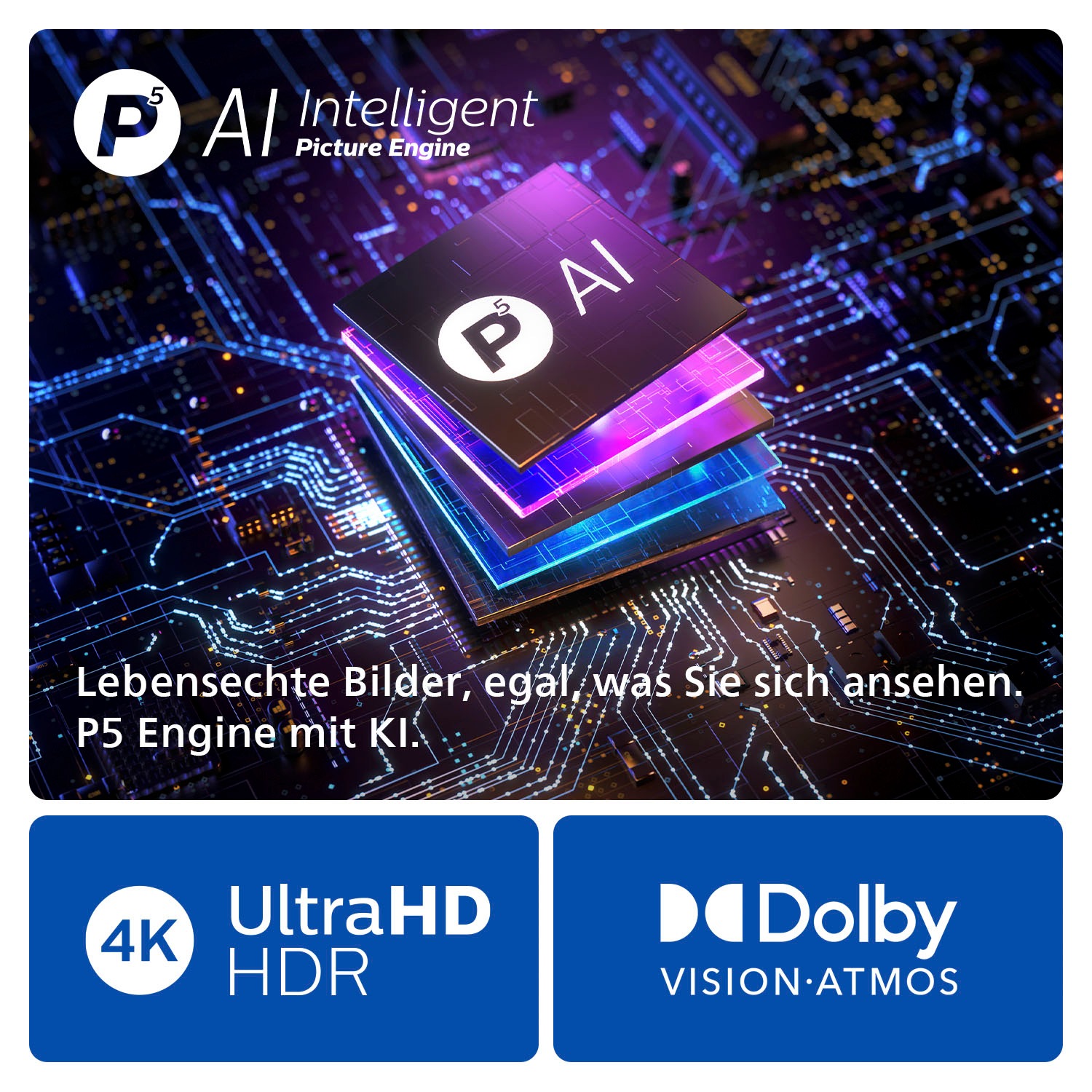 Philips OLED-Fernseher »48OLED809/12«, 4K Ultra HD, Google TV-Smart-TV