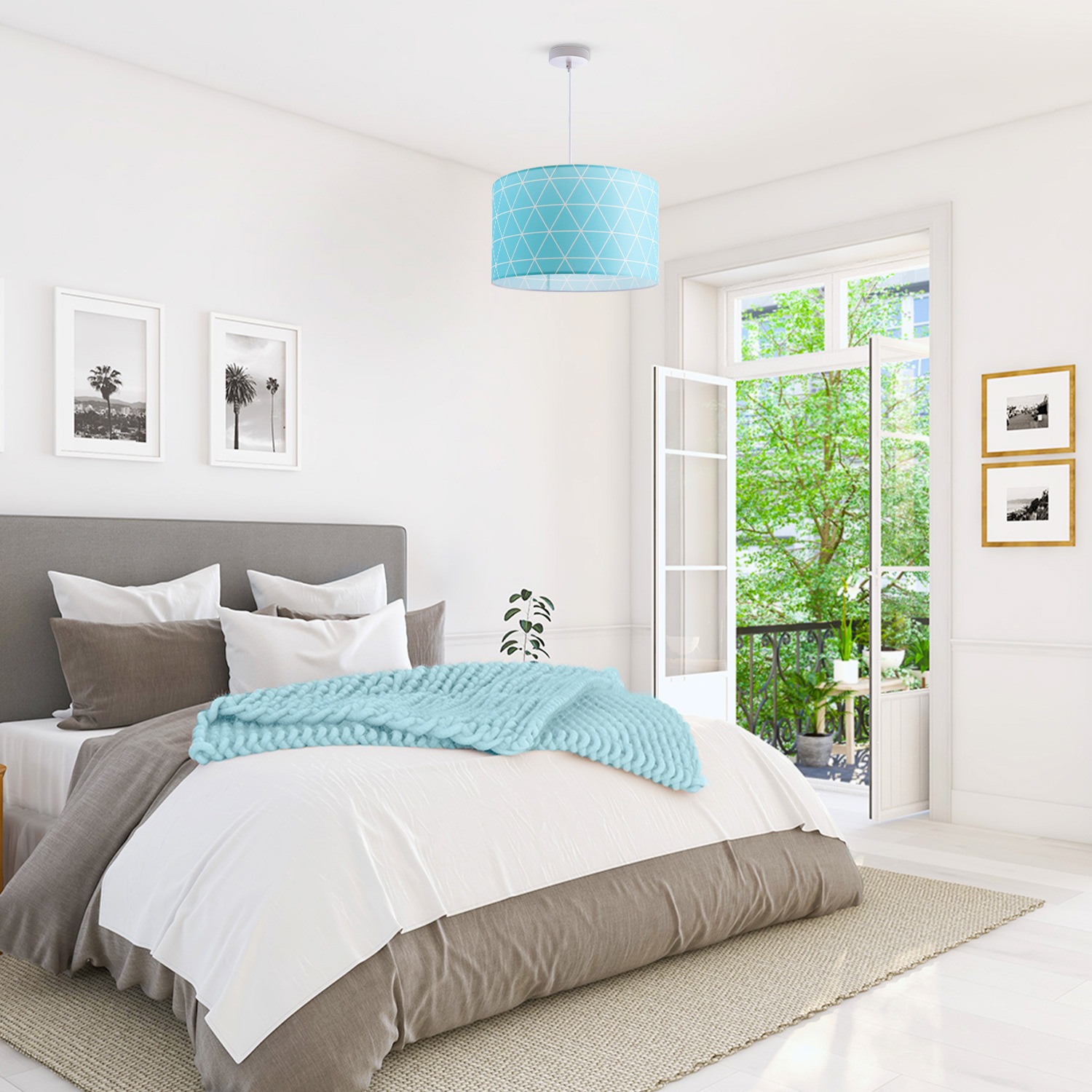 Paco Home Pendelleuchte »Stella 401«, 1 flammig, Leuchtmittel E27   ohne Le günstig online kaufen