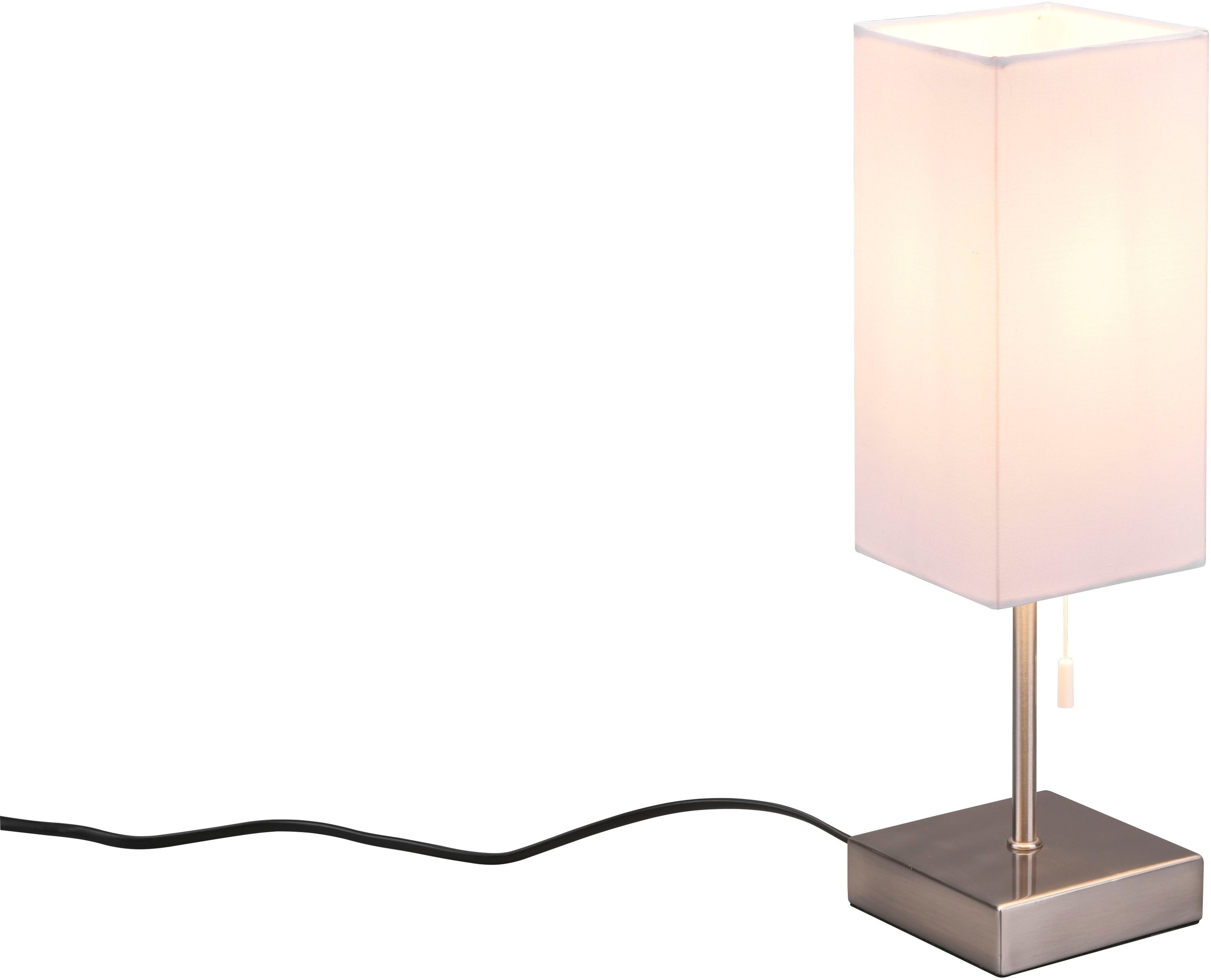 TRIO Leuchten Tischlampe »Ole«, mit Zugschalter, für Leuchtmittel 1 x E27