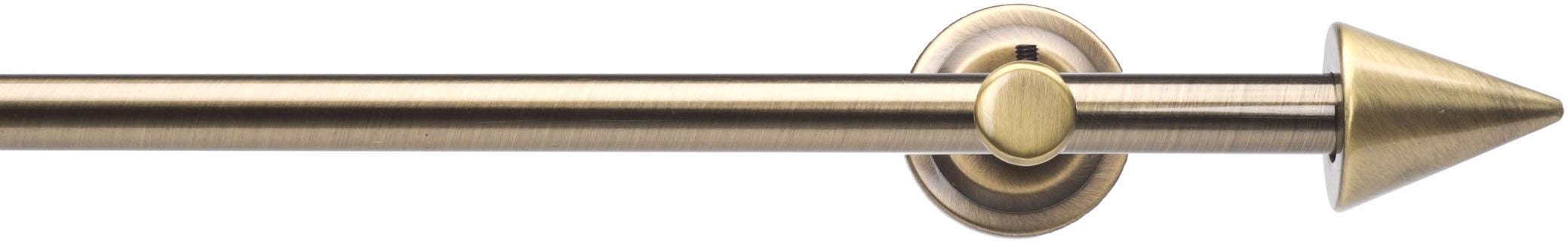 Liedeco Gardinenstange Ø 12 mm 1 läufig-läufig Fixmaß
