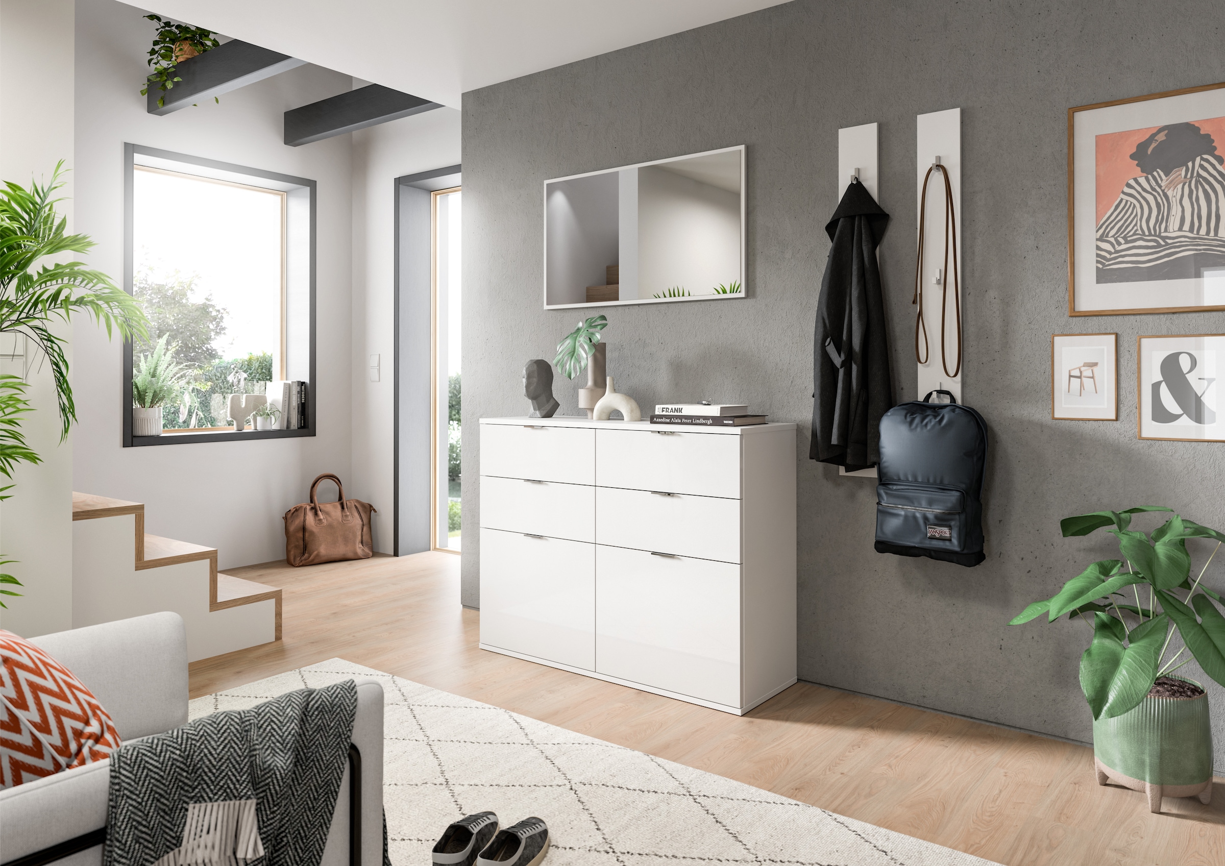 INOSIGN Garderoben-Set »Trondheim, Garderobenset 3-tlg. Breite 171 cm,«, (3 günstig online kaufen