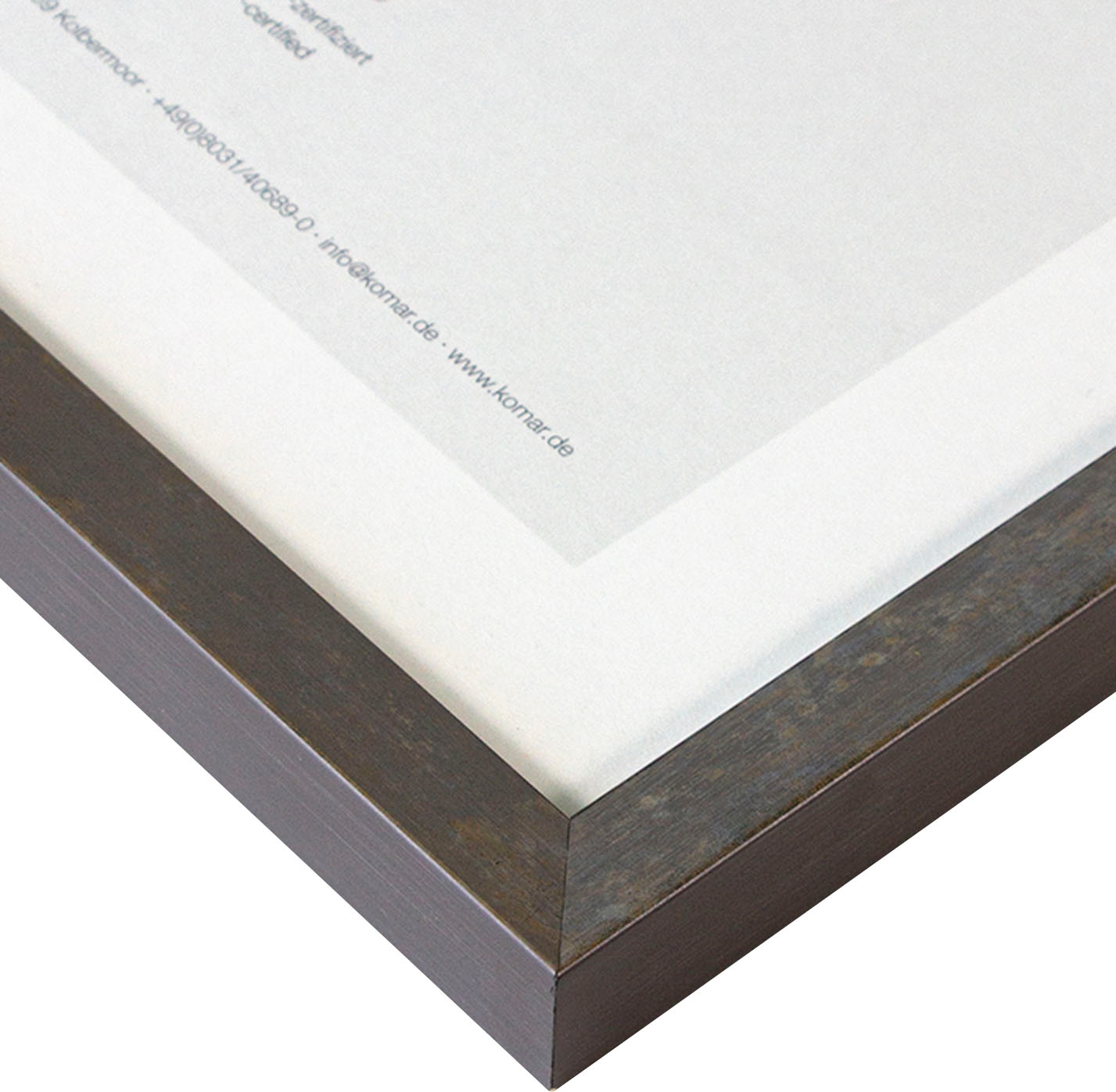 Komar Bilderrahmen »Stone«, Echtholzrahmen mit hochtransparentem Acrylglas