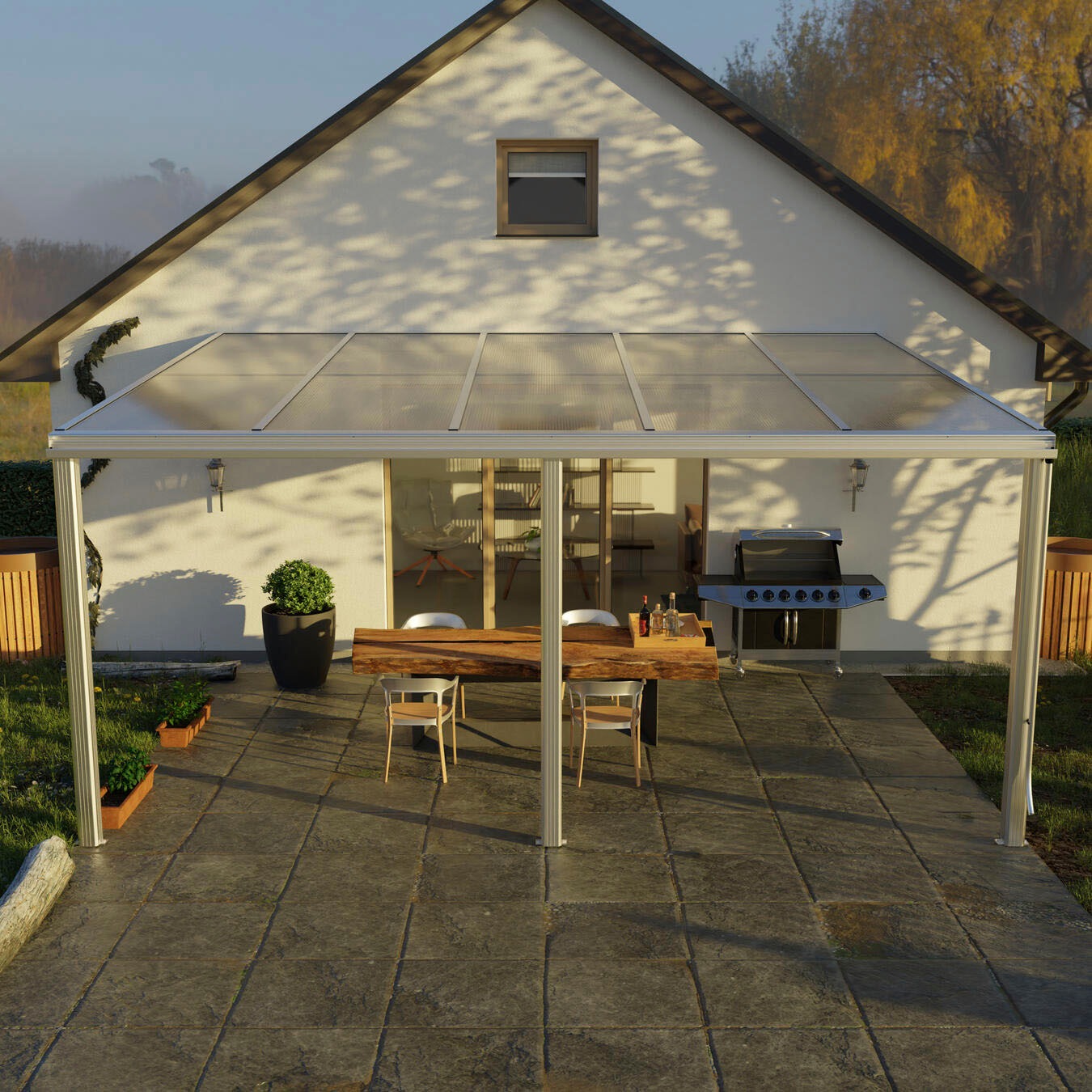 Beckmann Terrassendach »Exklusiv Gr. 11«