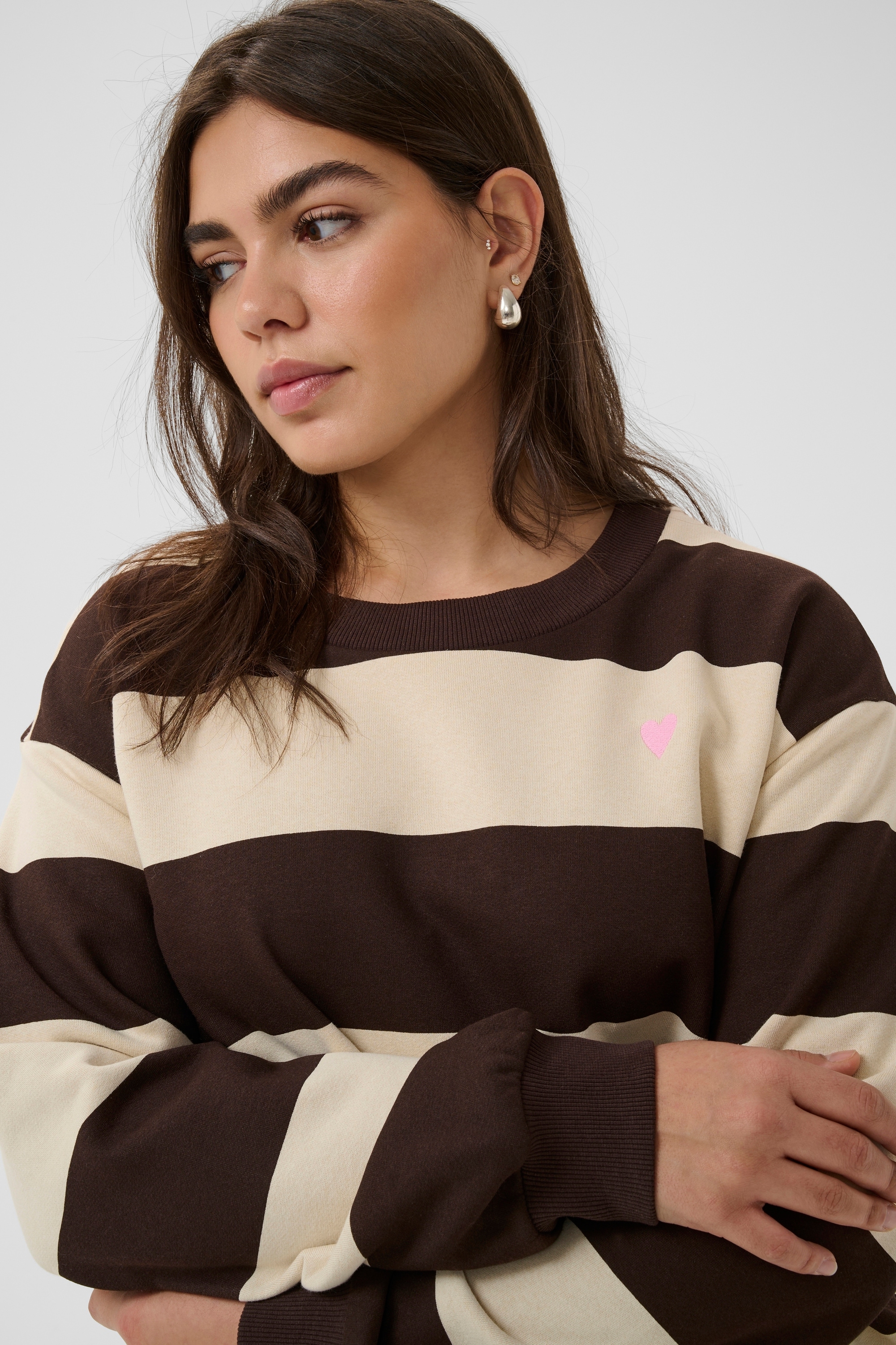 KAFFE Curve Sweatshirt »Sweatshirt KCjomo«
