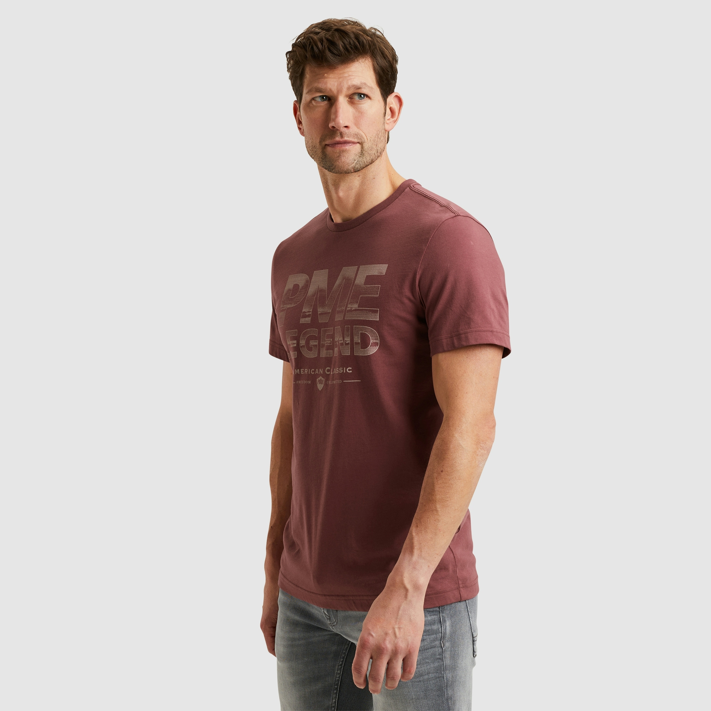 PME LEGEND T-Shirt, mit Logo Schriftzug
