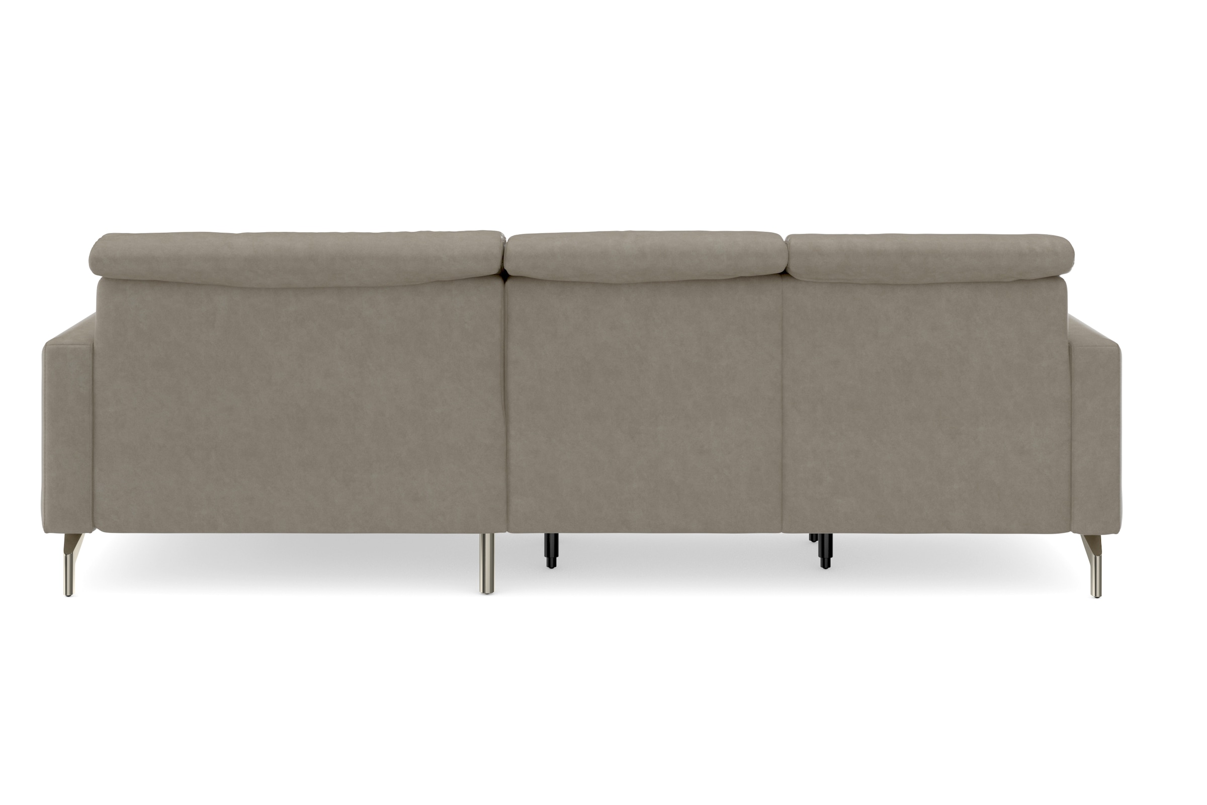 sit&more Ecksofa »Bailando L-Form«, wahlweise mit Kopfteilverstellung und Vorziehsitz, motorisch
