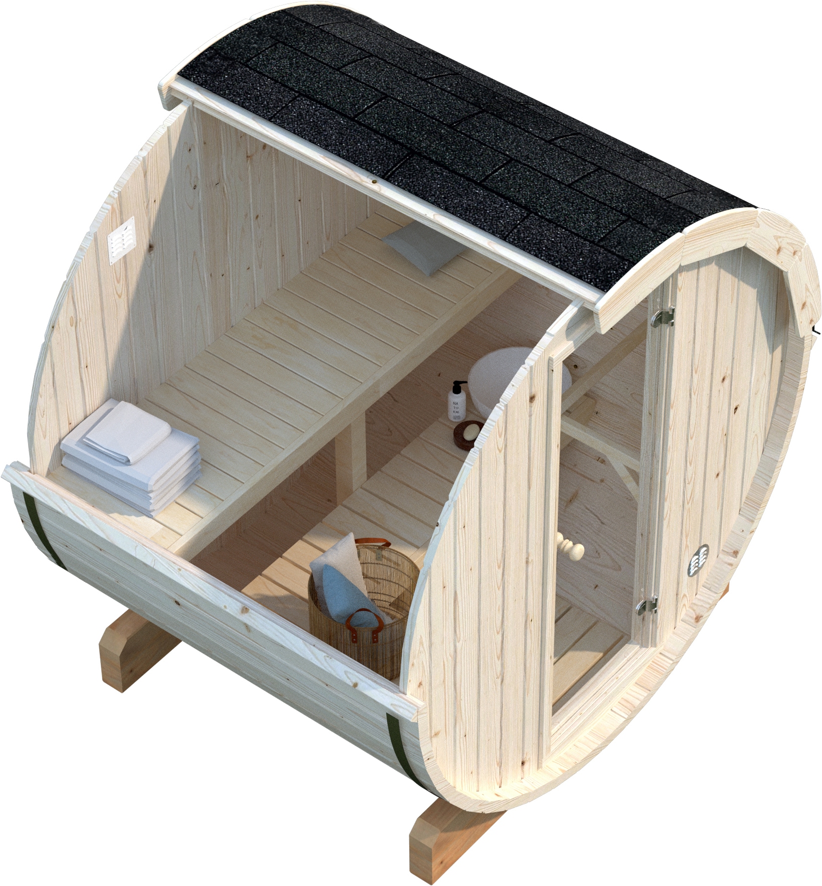 Palmako Sauna »Anita 0,9 m²«