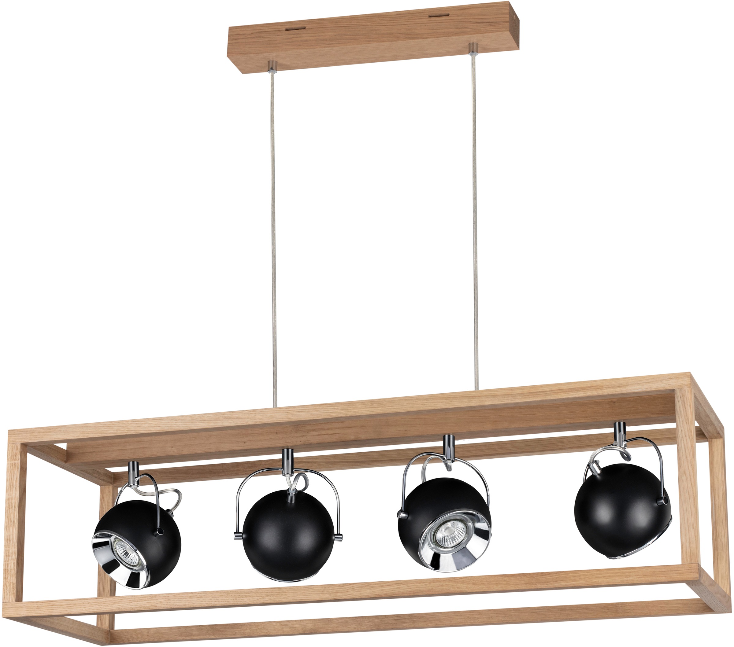 SPOT Light LED Pendelleuchte »ROY«, 4 flammig, Leuchtmittel GU10   LED wech günstig online kaufen