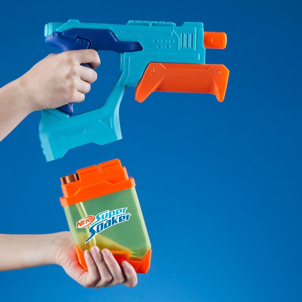 Hasbro Wasserpistole »Nerf, Super Soaker Dunk-Fill«, (Set, 2 tlg.)