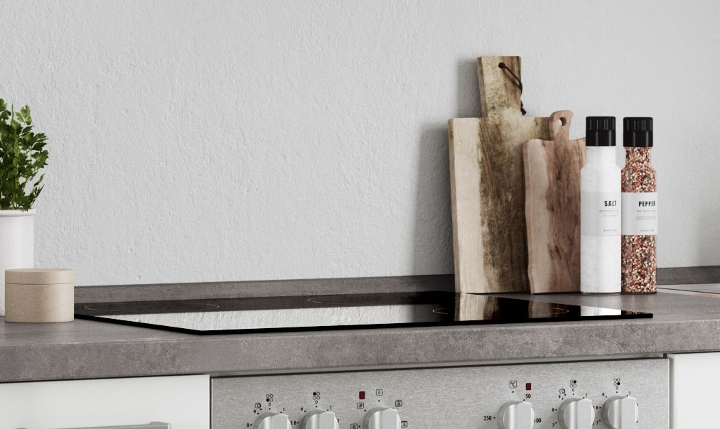 nobilia® Abschlussleiste »passend für alle Serien, aus hochwertigem Kunststoff,«, zum Anschrauben, individuell kürzbar, Maße (B/T/H): 200/2,5/2,5 cm