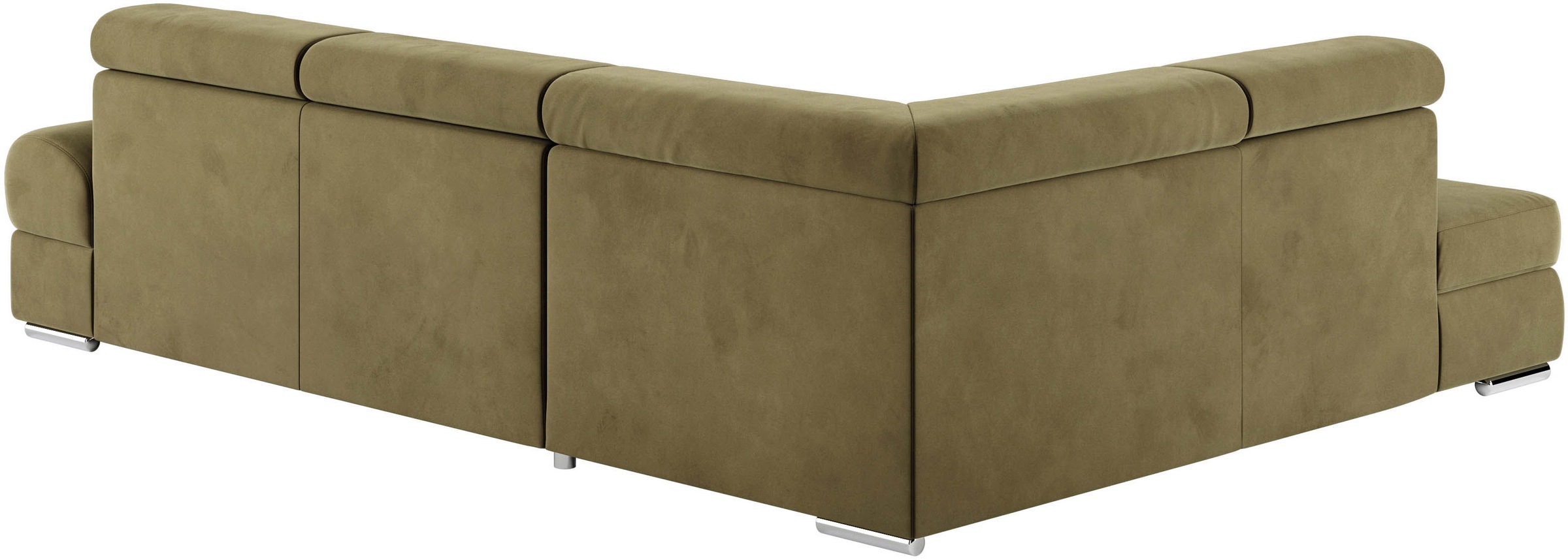 sit&more Ecksofa »Broadway L-Form«, mit verstellbaren Kopfteilen, wahlweise mit Bettfunktion