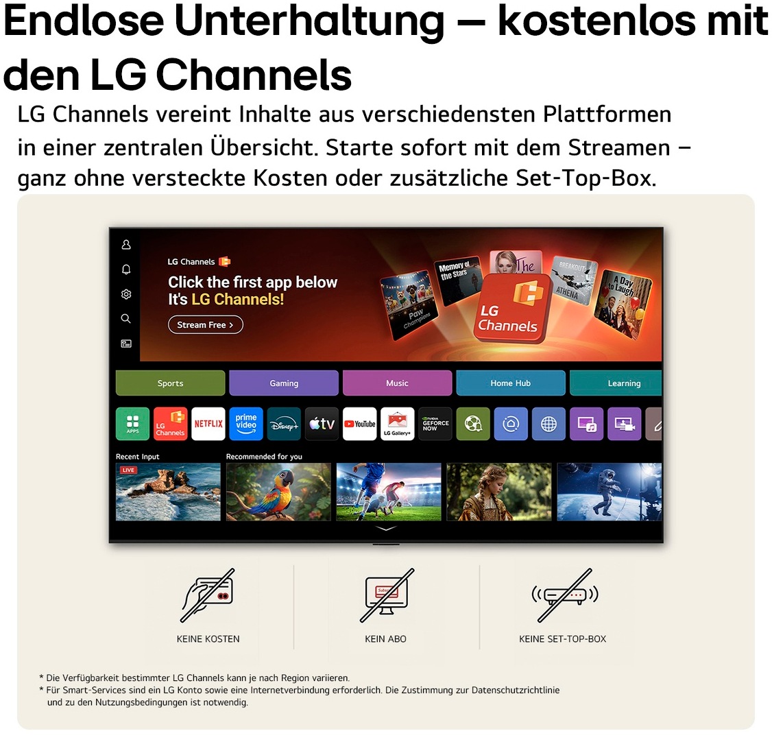 LG DLED-Fernseher »55NU850B6LA« 139 cm/55 ″ Smart-TV