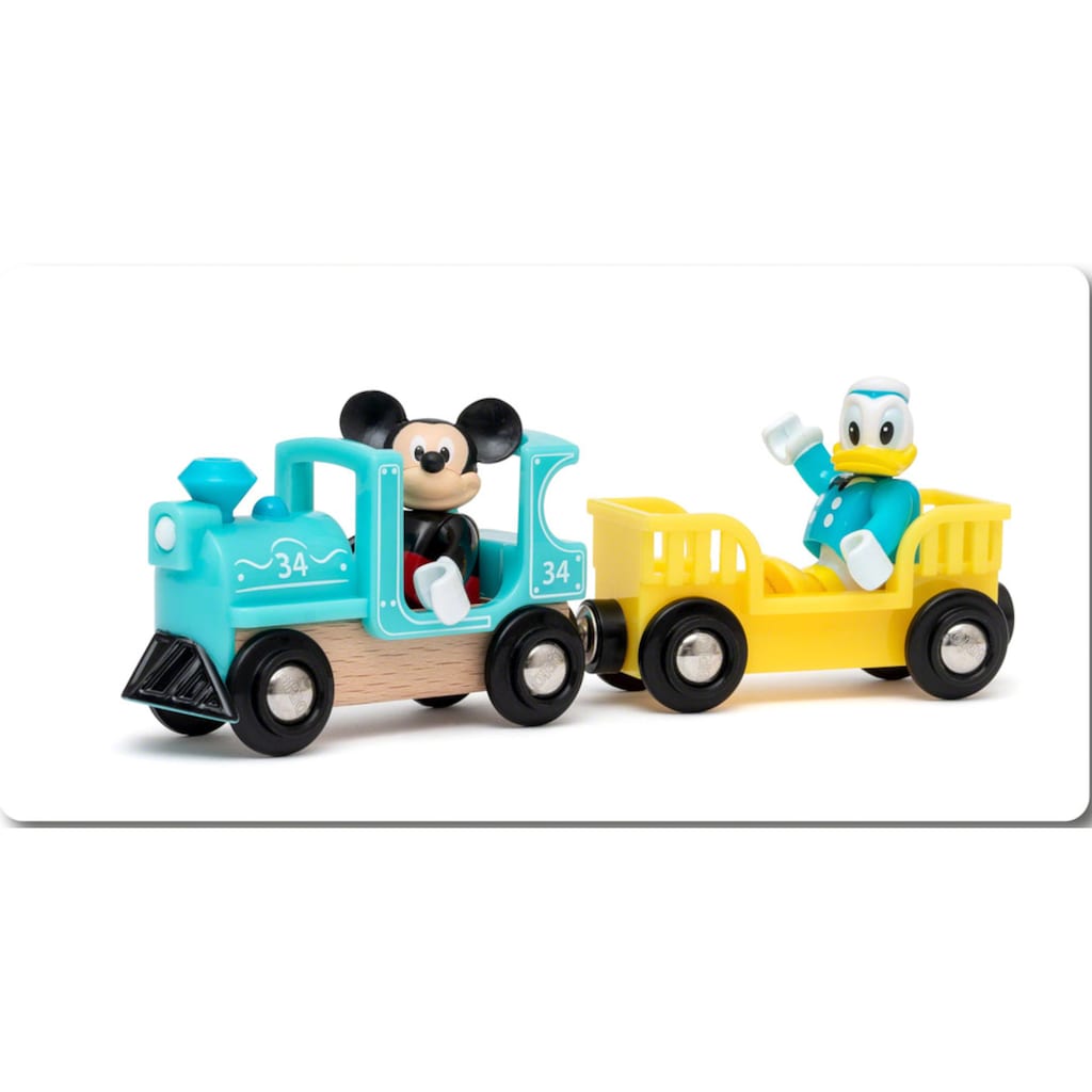 BRIO® Spielzeug-Eisenbahn »Micky Maus«, (Set, 18 tlg.)