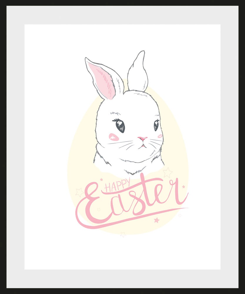 queence Bild »Abilou«, Hase-Hasen-Haustiere-Kunst-Ostern, (1 St.), HD Premi günstig online kaufen