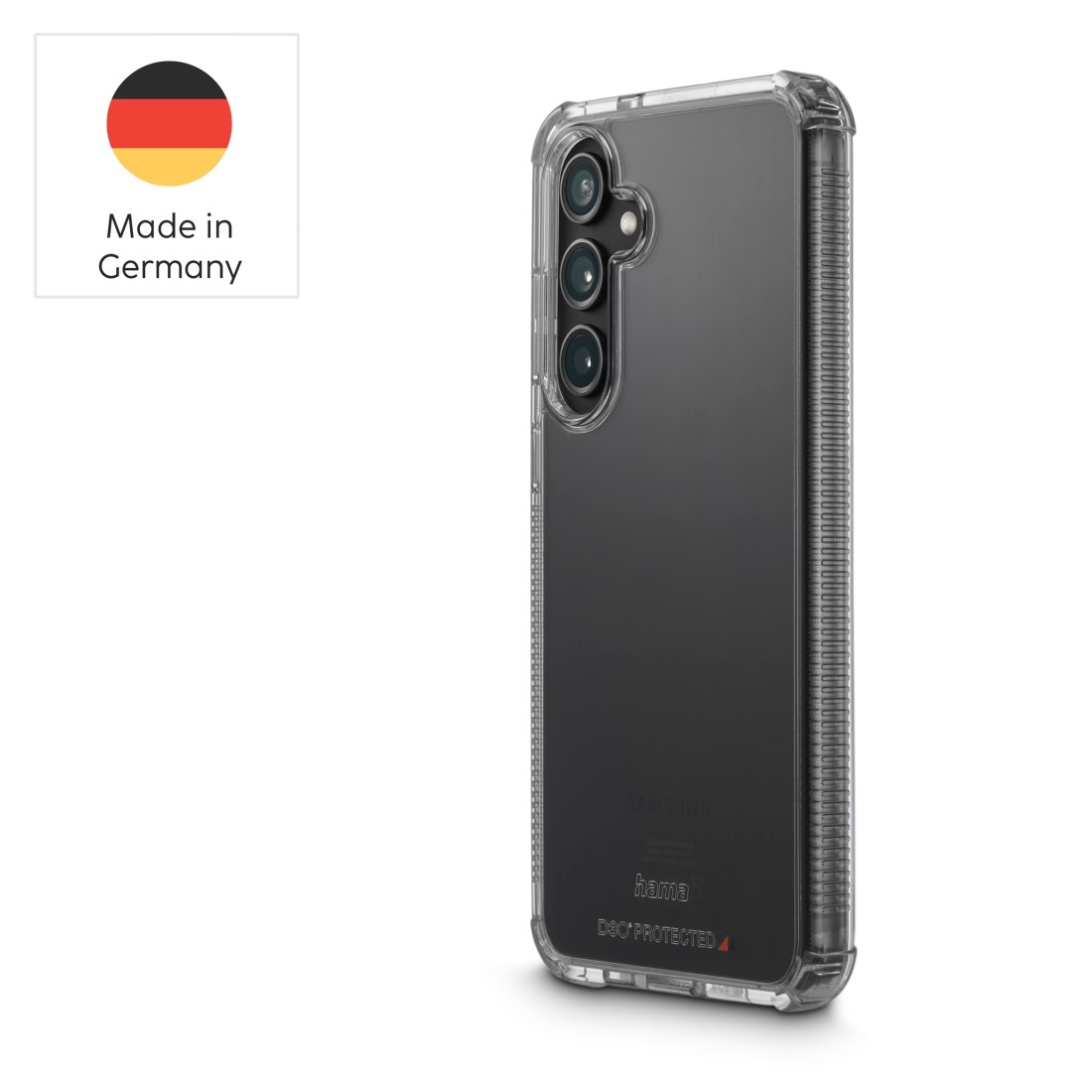 Hama Handyhülle »Handyhülle „Extreme Protect“ für Galaxy A55 5G (stoßfest, sturzsicher)«, Samsung Galaxy A55 5G, ohne schnelles Vergilben