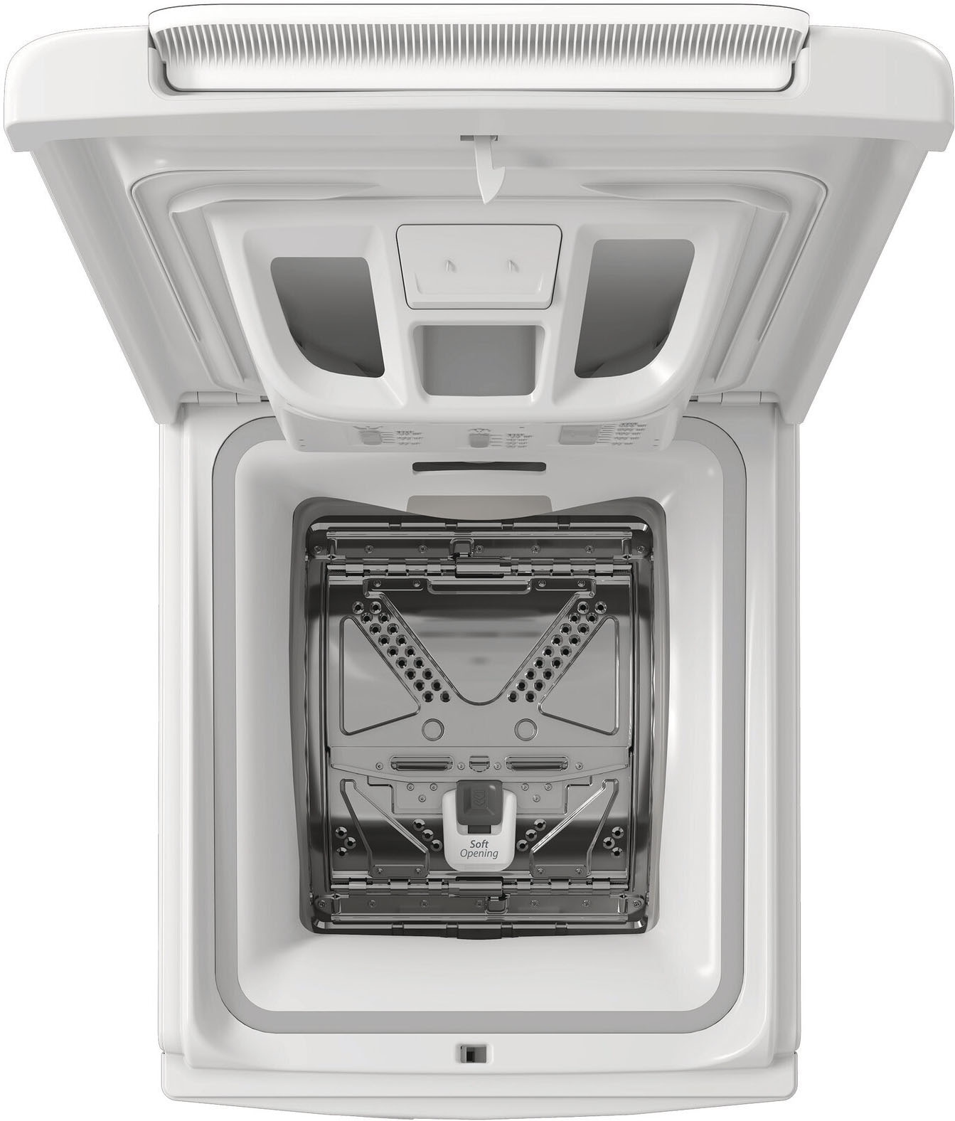 BAUKNECHT Waschmaschine Toplader »TBK Super Eco 6A BW« 6 kg 1200 U/min HomeWhiz – smarte Vernetzung für mehr Komfort