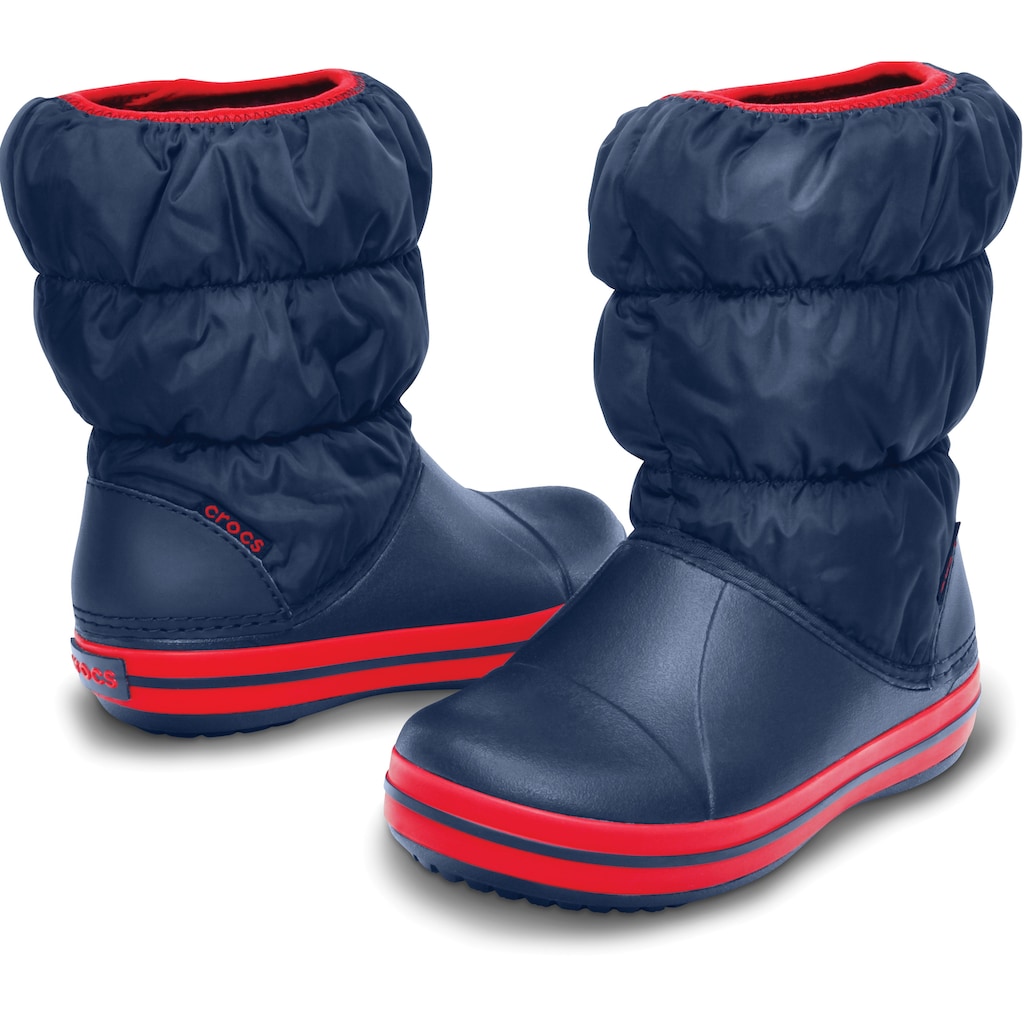 Crocs Snowboots »Winterstiefel Winter Puff Boot Kids«, mit Warmfutter
