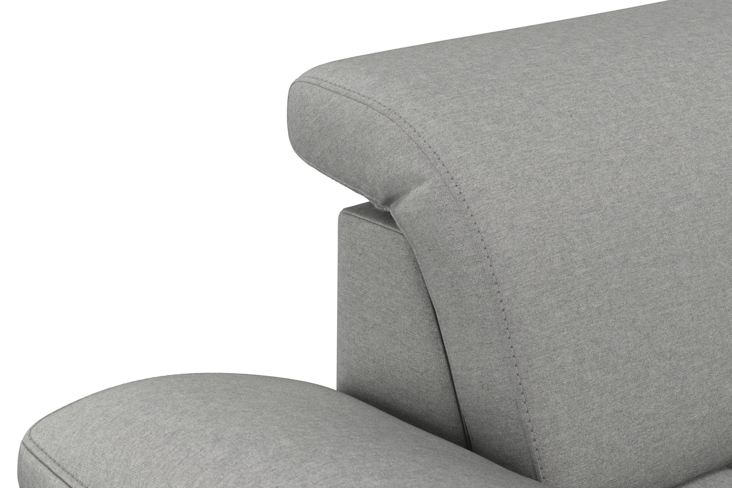 sit&more Ecksofa »Cool L-Form«, wahlweise mit Kopfteilverstellung und Vorziehsitz, motorisch