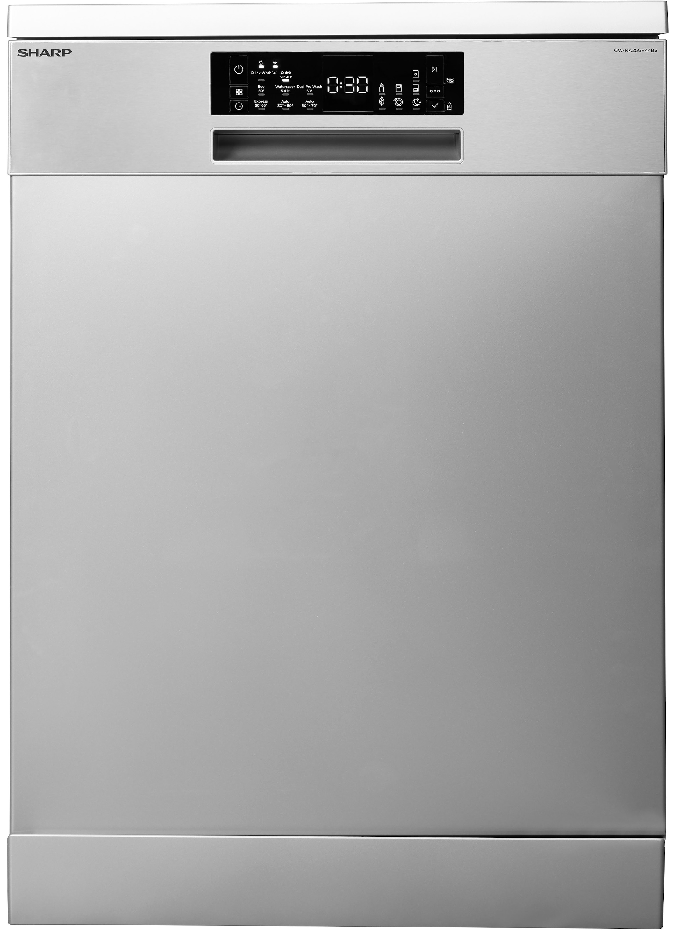 Sharp Standgeschirrspüler »QW-NA25GF44BS-DE«, 14 Maßgedecke