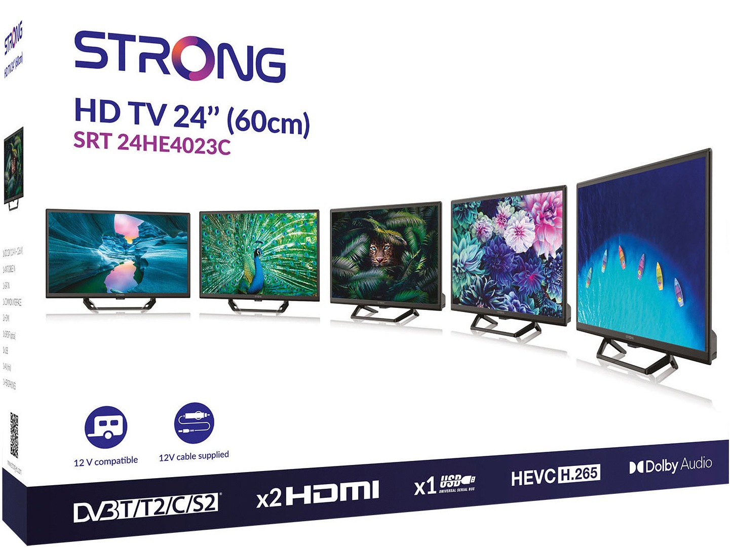 Strong LED-Fernseher »SRT 24HE4023C«, HD ready, Video-Streaming: Netflix, Youtube, Amazon Prime Video, Disney+