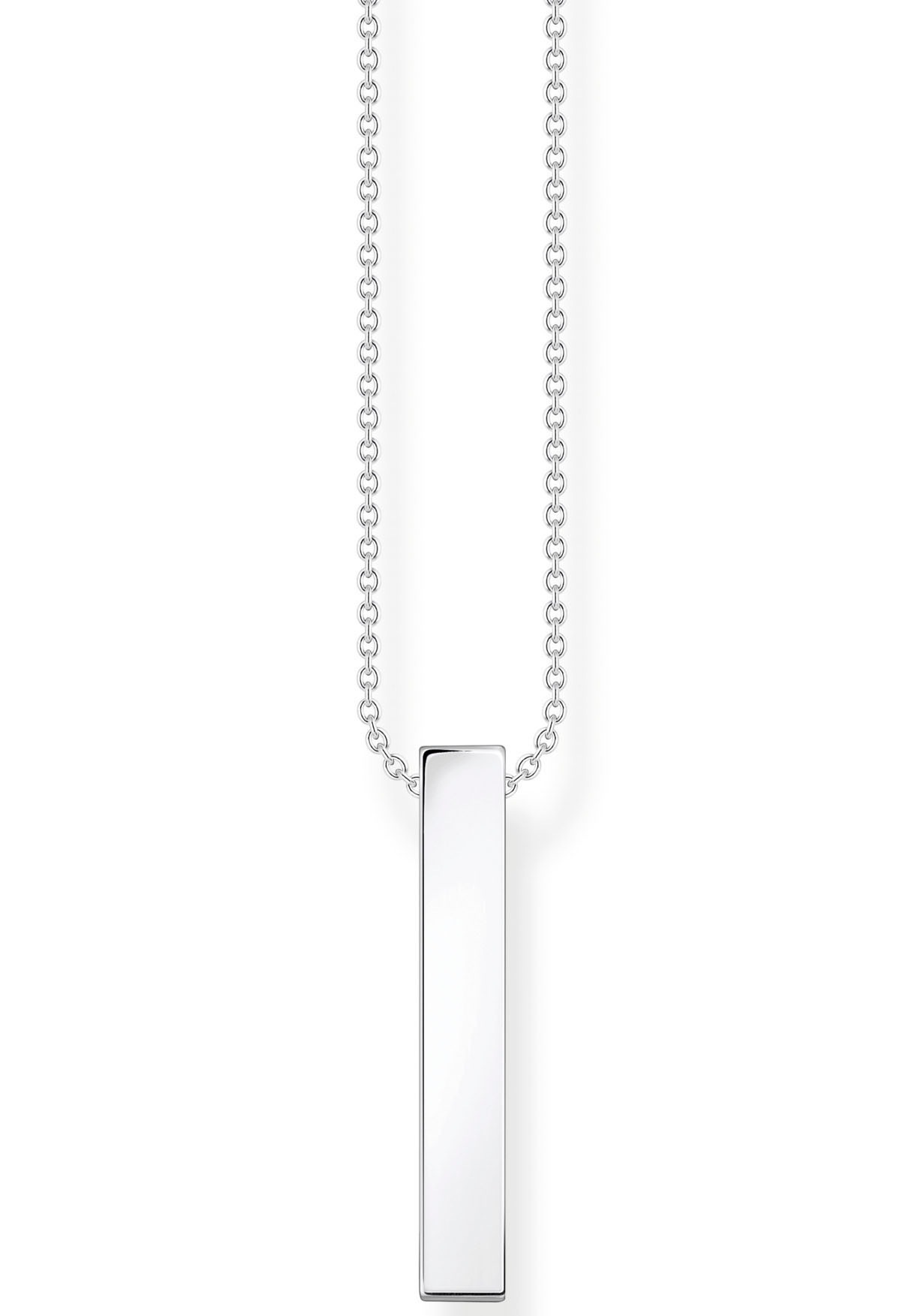 THOMAS SABO Kette mit Anhänger »KE2113-051-14-L45V, KE2113-166-7-L45V, KE2113-643-11-L45V«, mit Glas-Keramik Stein, Zirkonia (synth.)