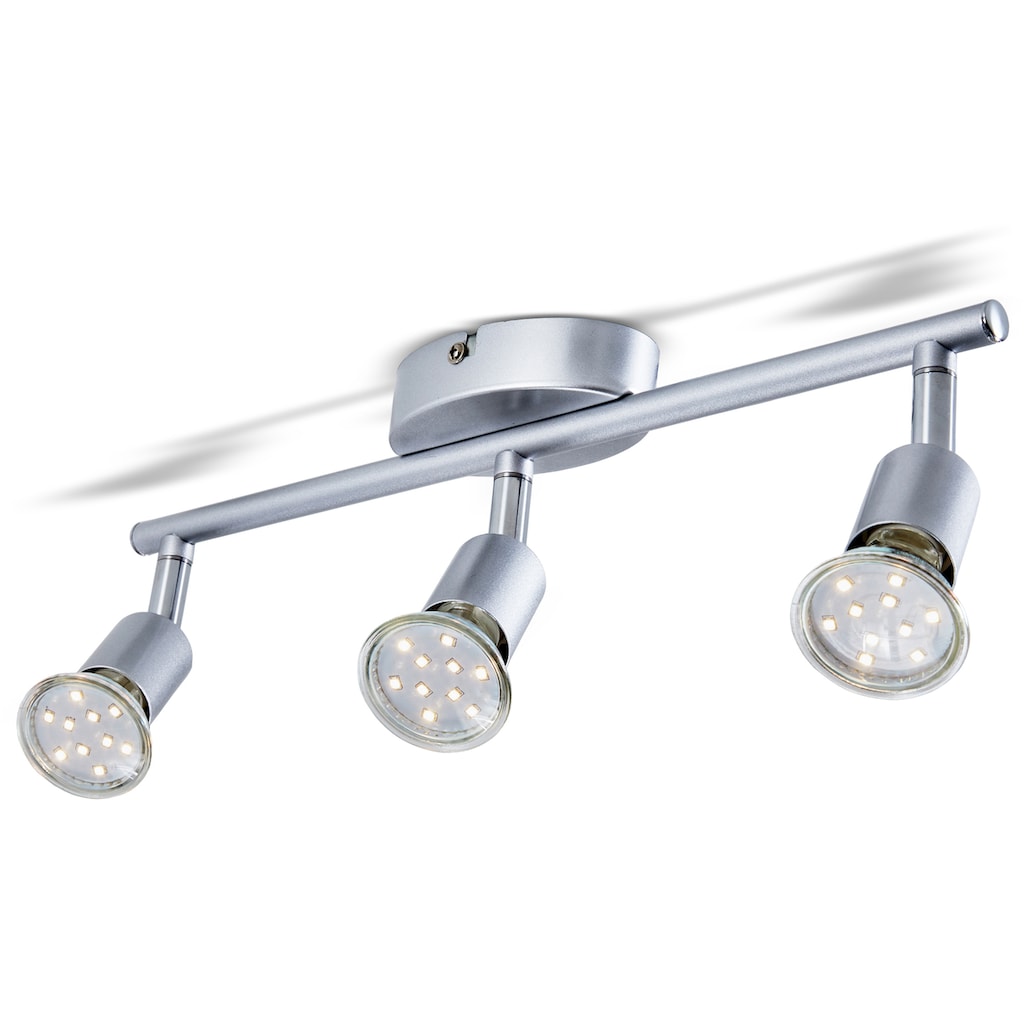 B.K.Licht LED Deckenspots, 3 flammig-flammig