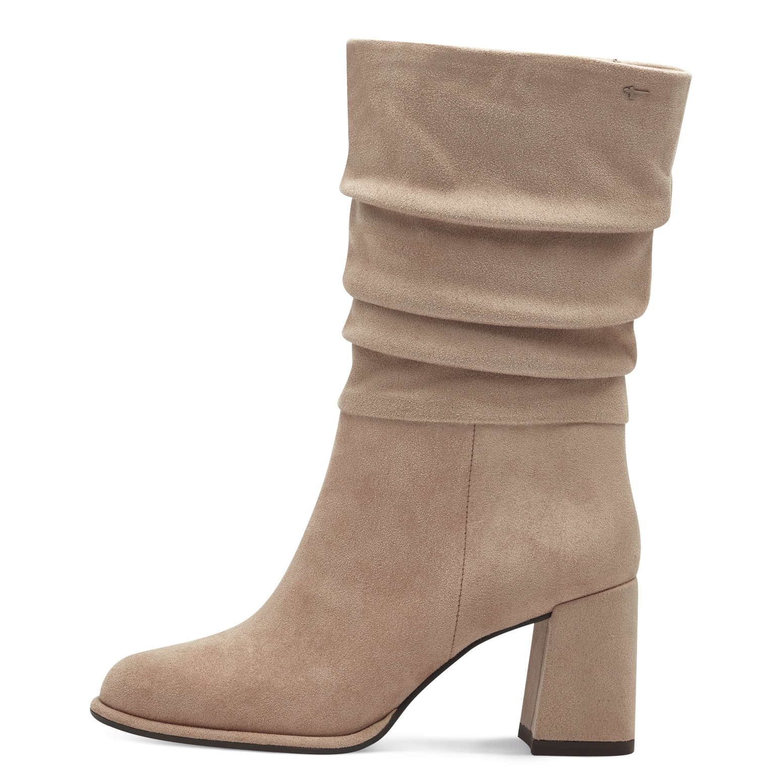 Tamaris Stiefel  Blockabsatz, Kurzstiefel mit Reißverschluss, in veganer Verarbeitung