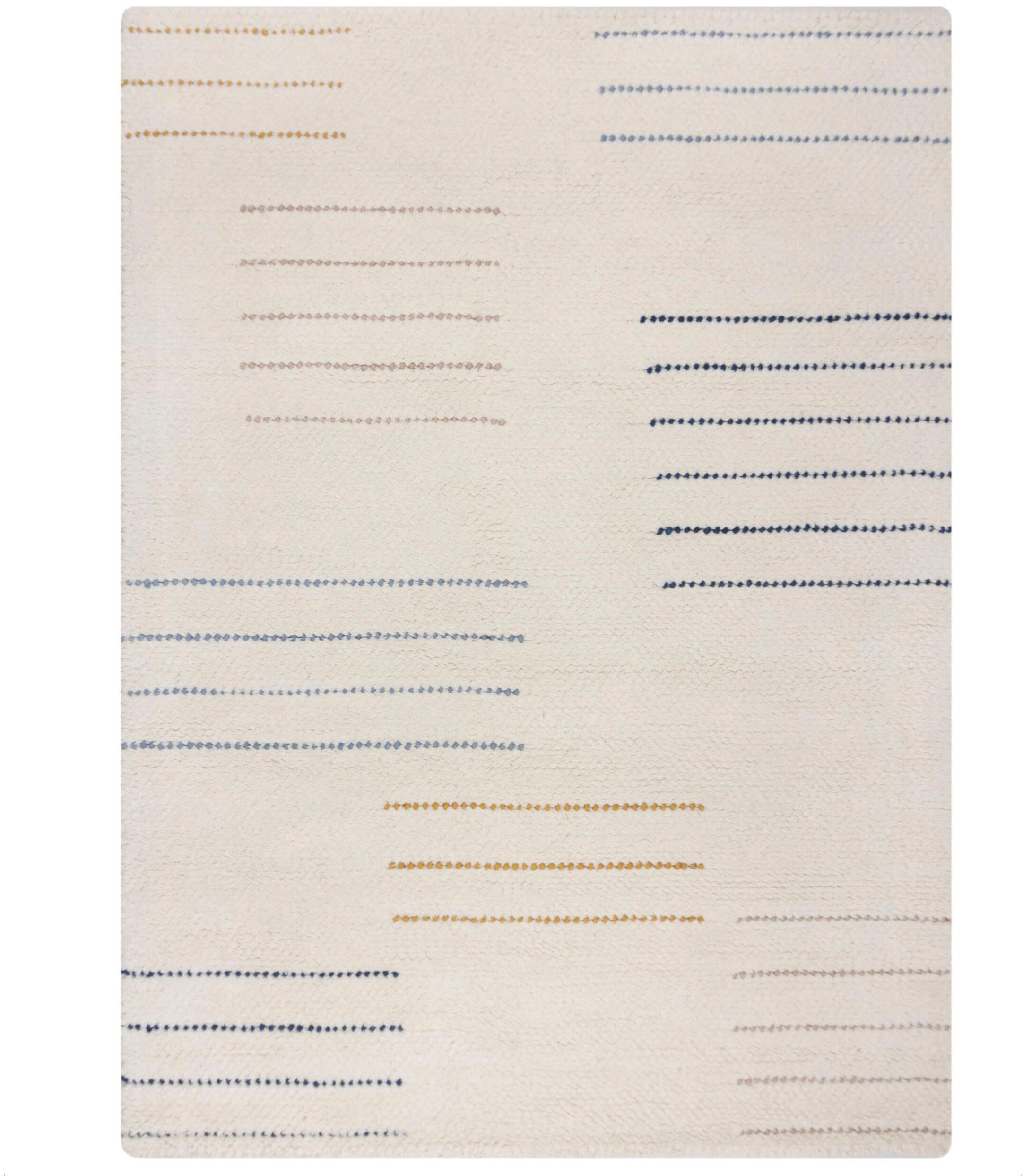 FLAIR RUGS Wollteppich »Dottie Geometric« rechteckig 6 mm Höhe natürlich wä günstig online kaufen